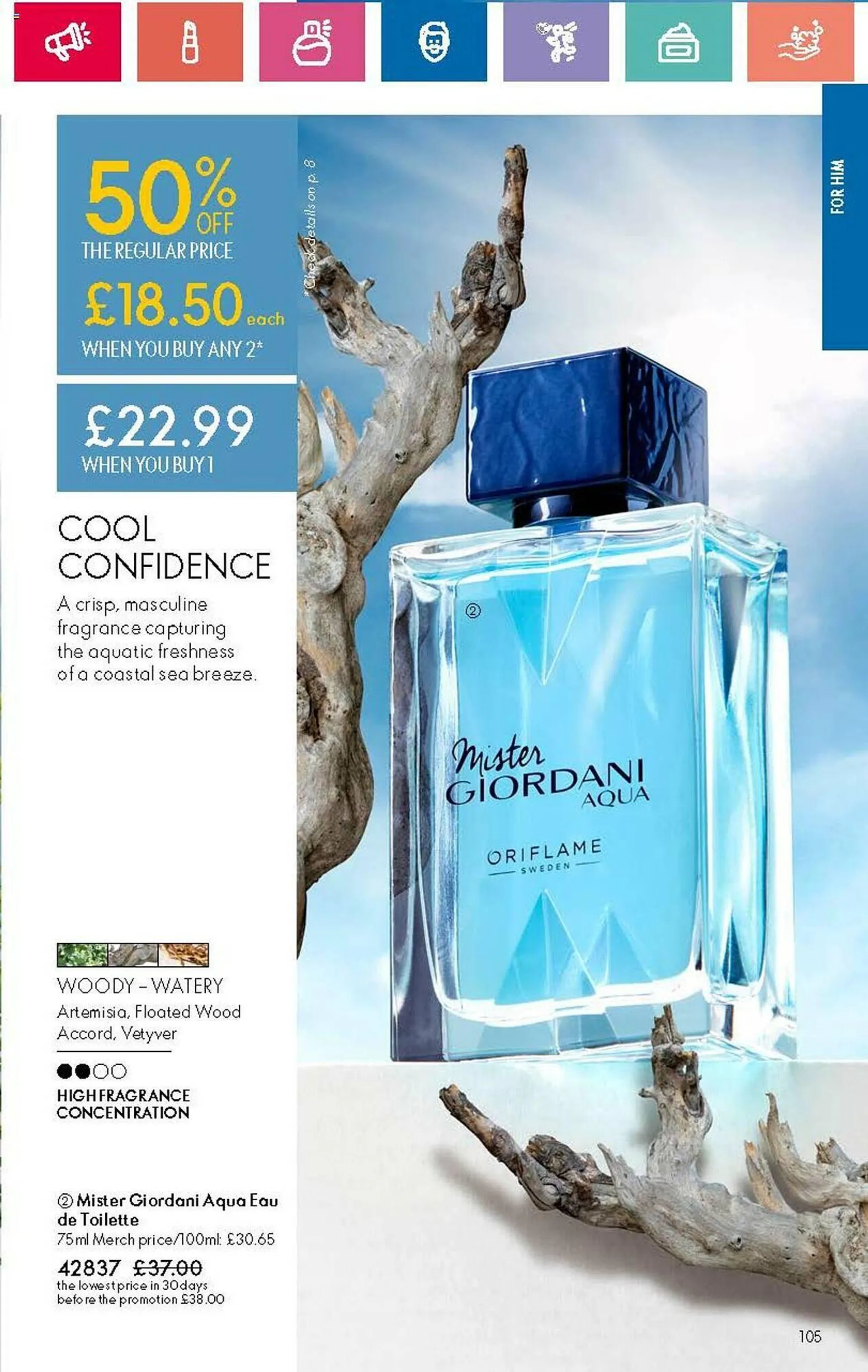 Oriflame leaflet from 20 June to 10 July 2024 - Catalogue Page 105