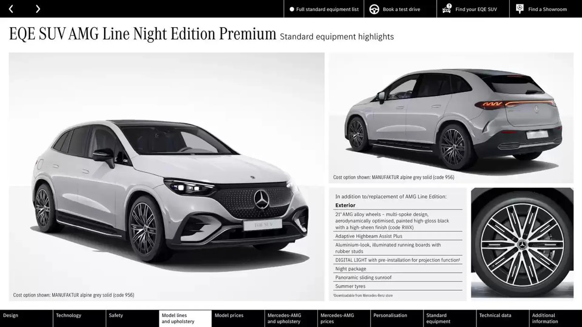 Mercedes Benz New EQE SUV from 23 October to 23 October 2025 - Catalogue Page 25