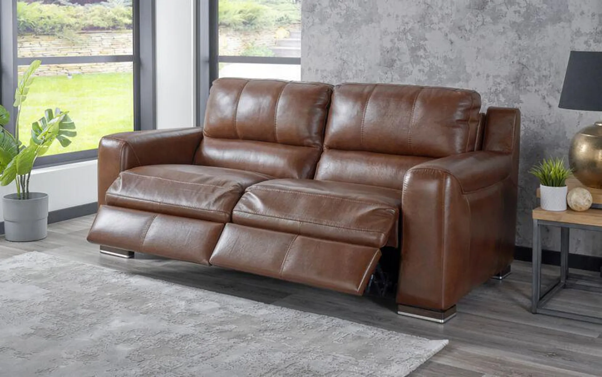 Sisi Italia Lucca 3 Seater Power Recliner Sofa