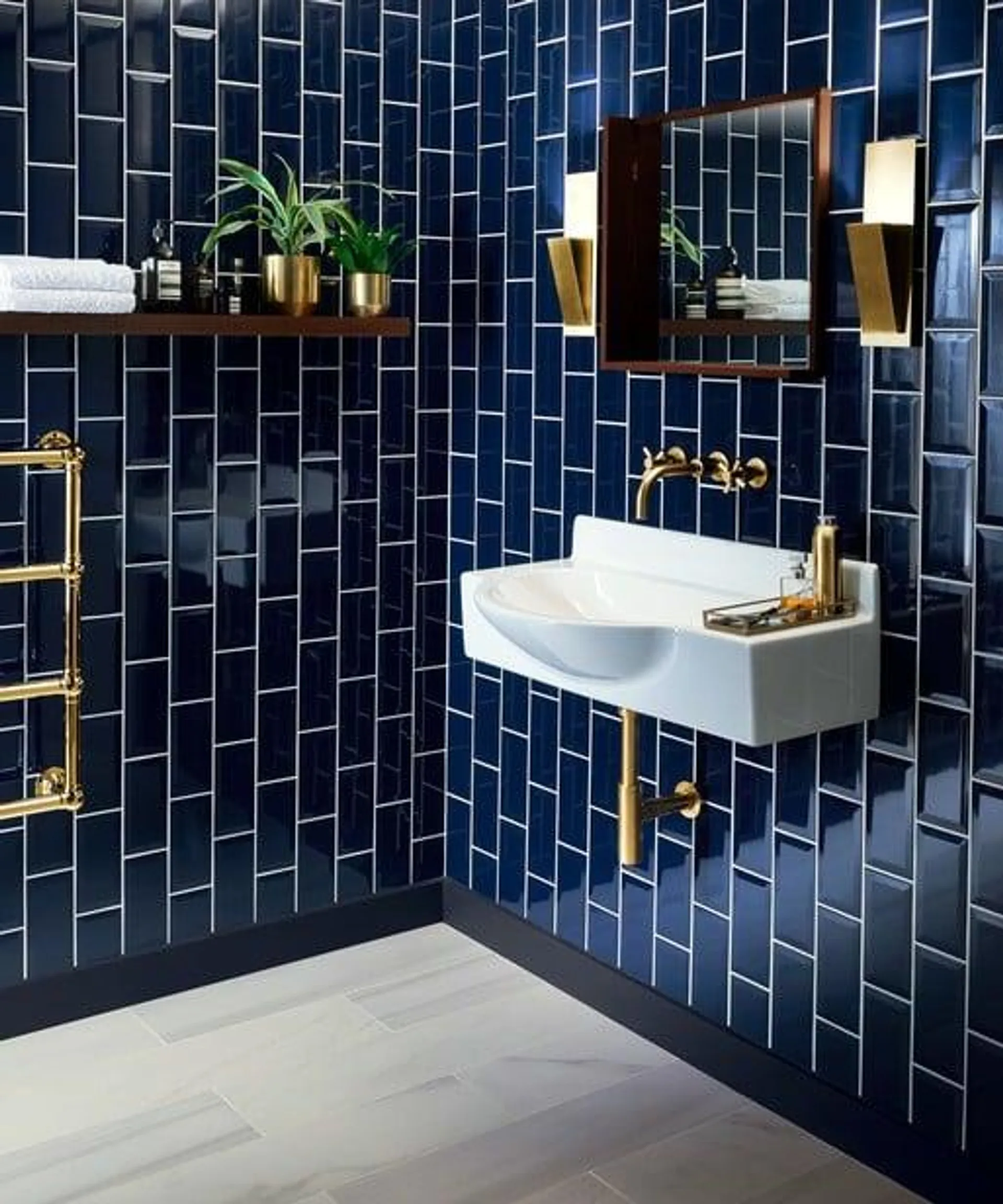 Deep Blue Tile