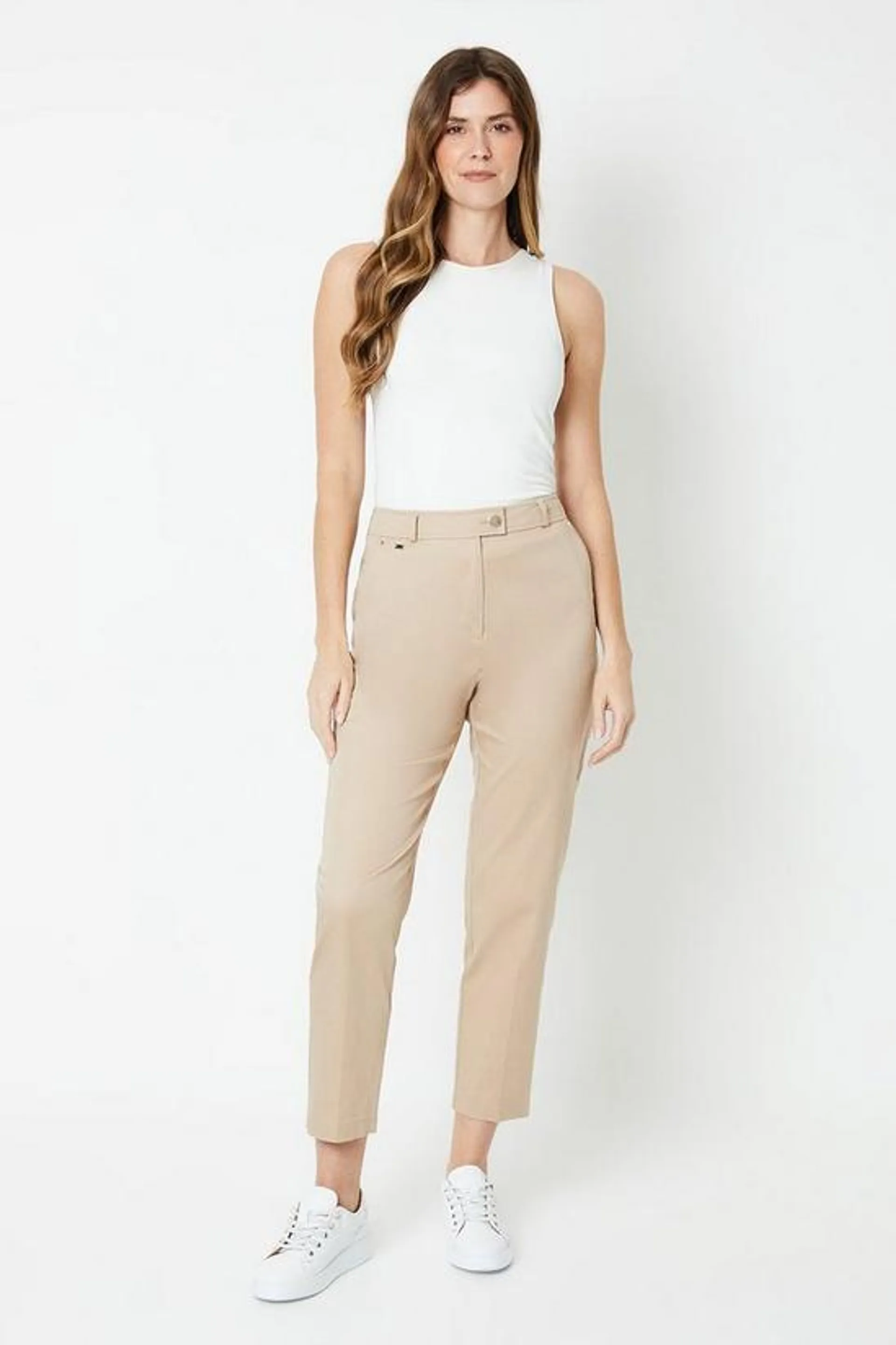 Stretch Crop Trousers