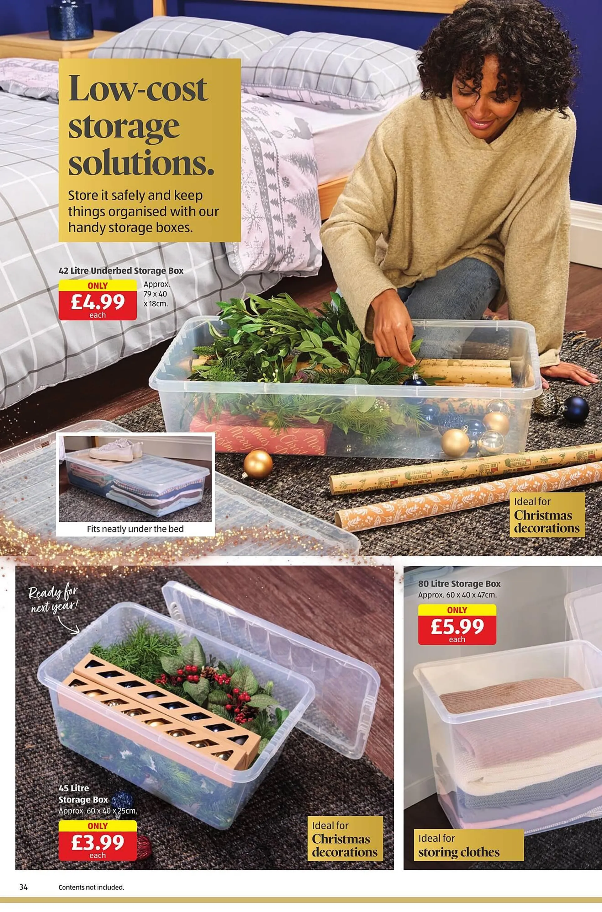 Aldi leaflet from 12 December to 15 December 2024 - Catalogue Page 34