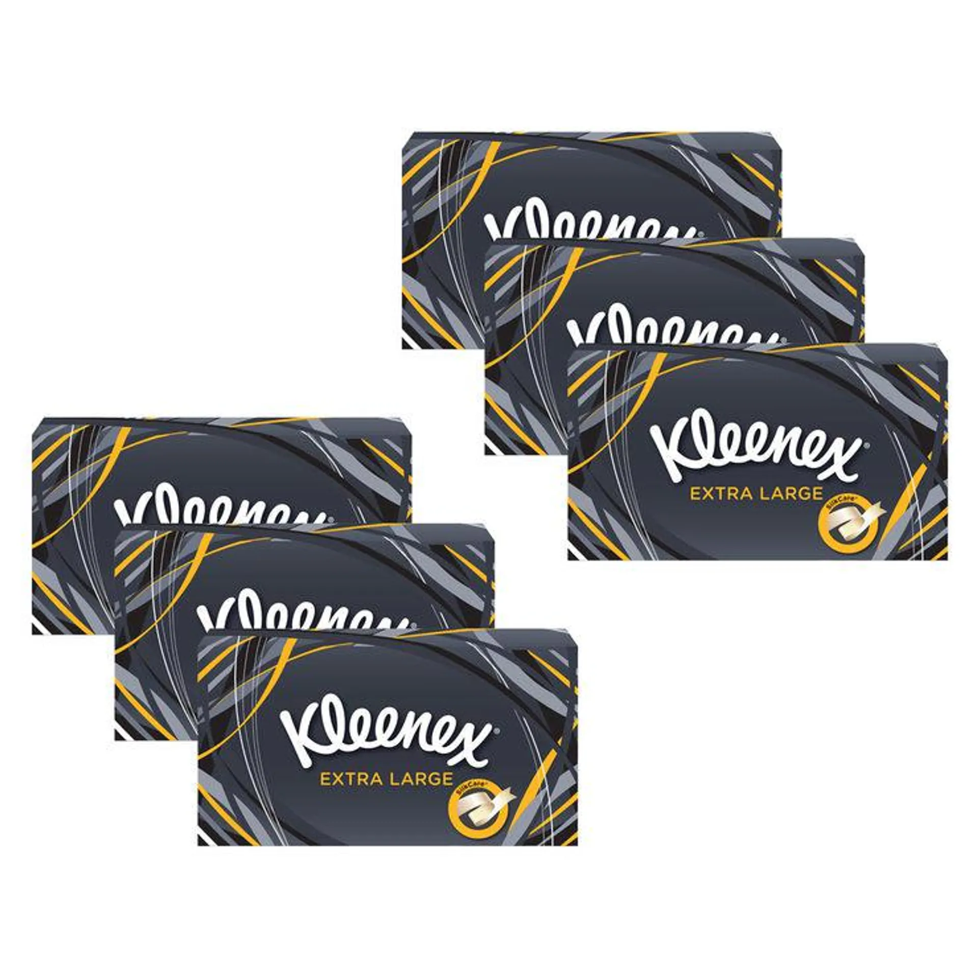 Kleenex Extra Large Tissues, 6 x 90 Tissues