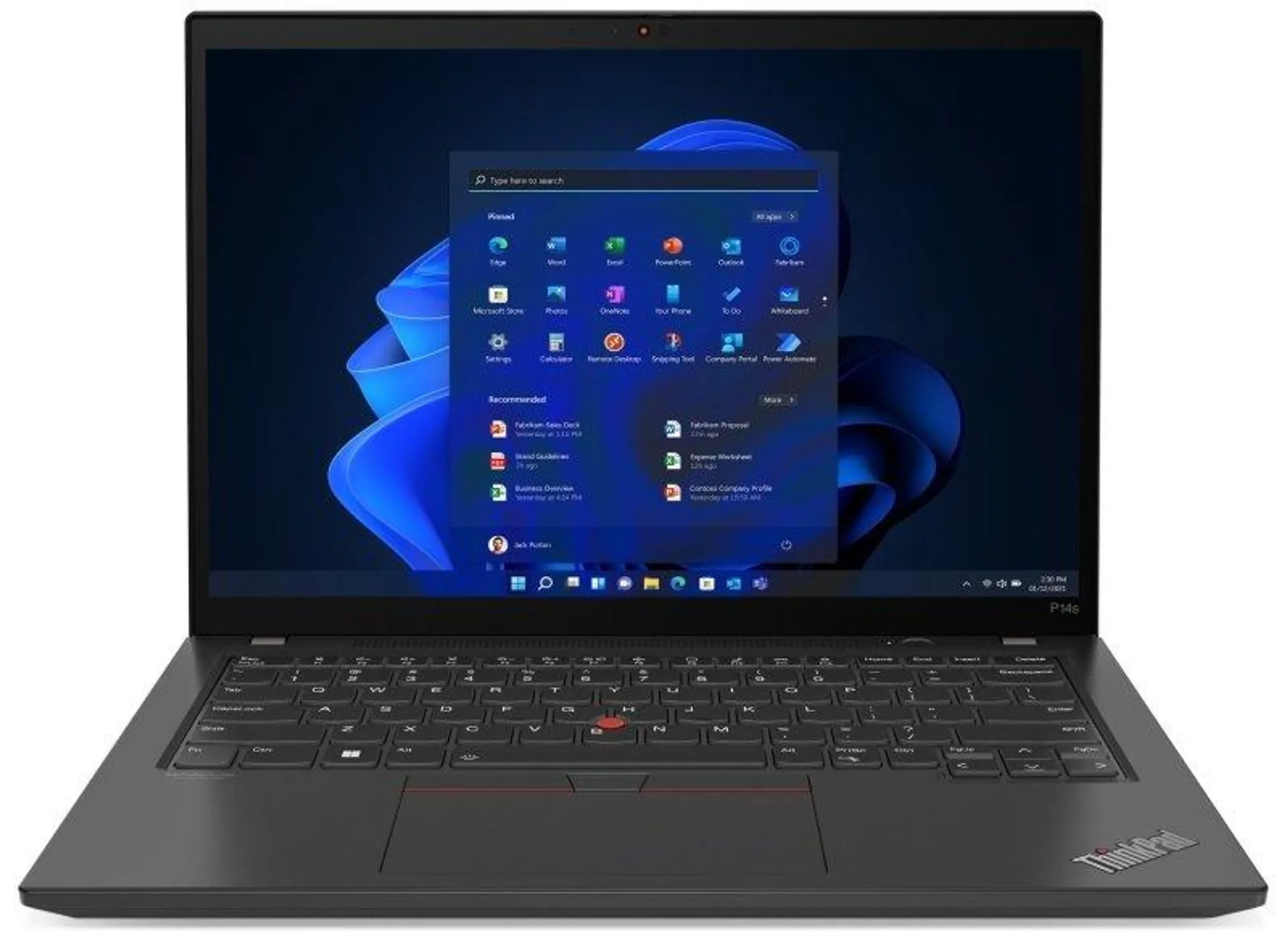 Lenovo ThinkPad P14s Gen 4 14 Inch Laptop - Intel Core i7-1360P, RTX A500