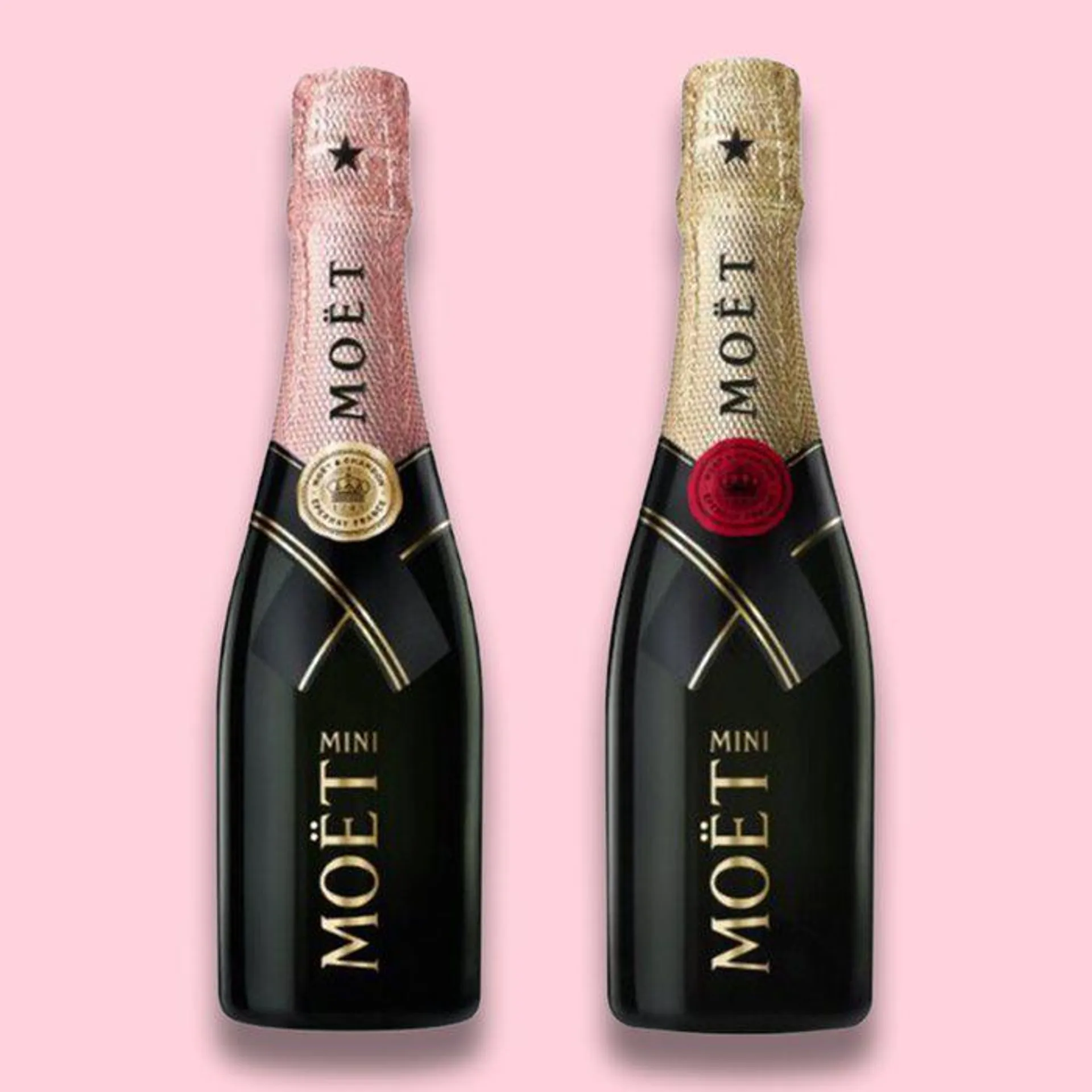 Moët et Chandon Rosé & Imperial Brut 20cl Bottles