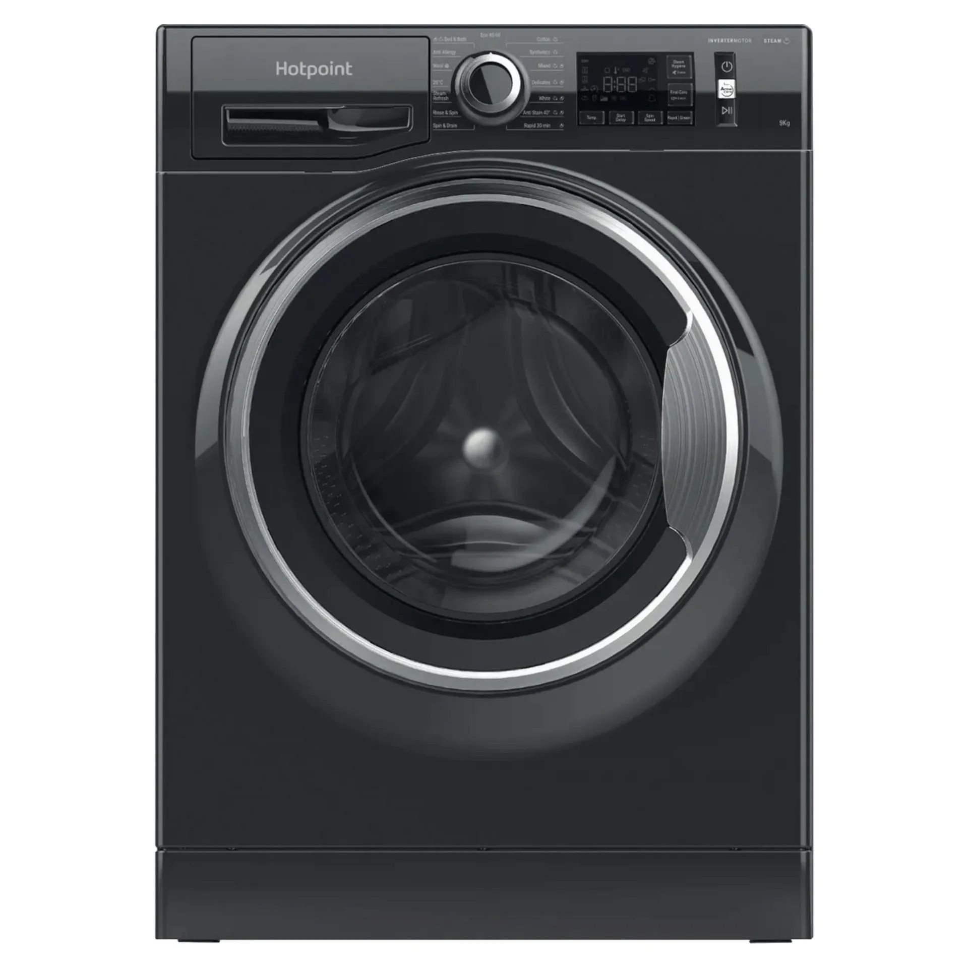 Hotpoint ActiveCare NM11 946 BCAUKN 9kg Washing Machine - Black