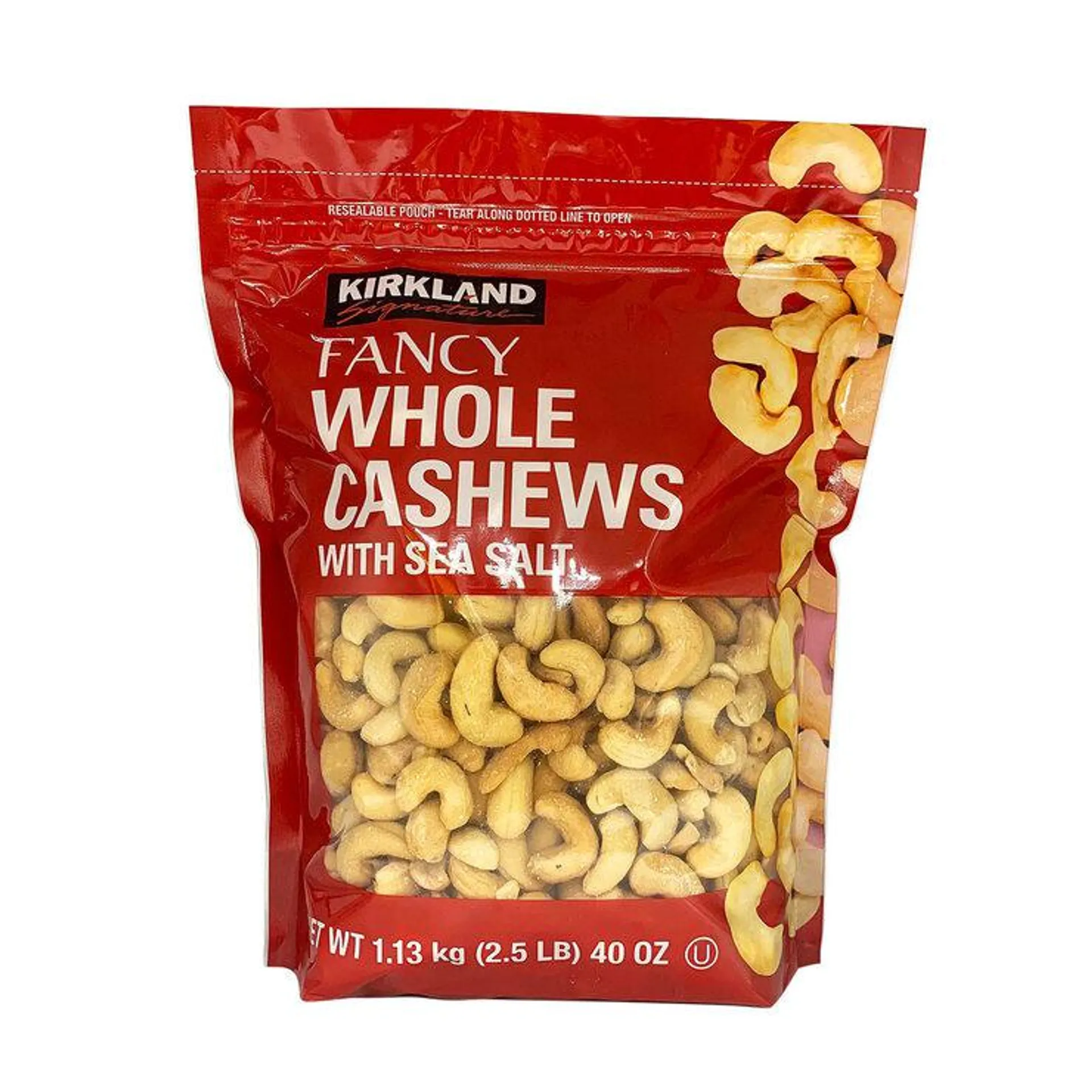 Kirkland Signature Salted Cashews, 1.13kg