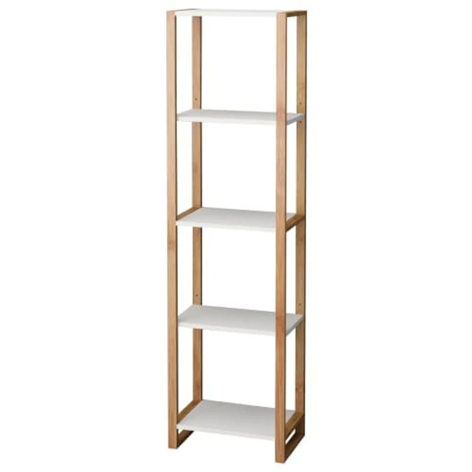 Bamboo 5 Tier Shelving Unit - 1500 x 400mm