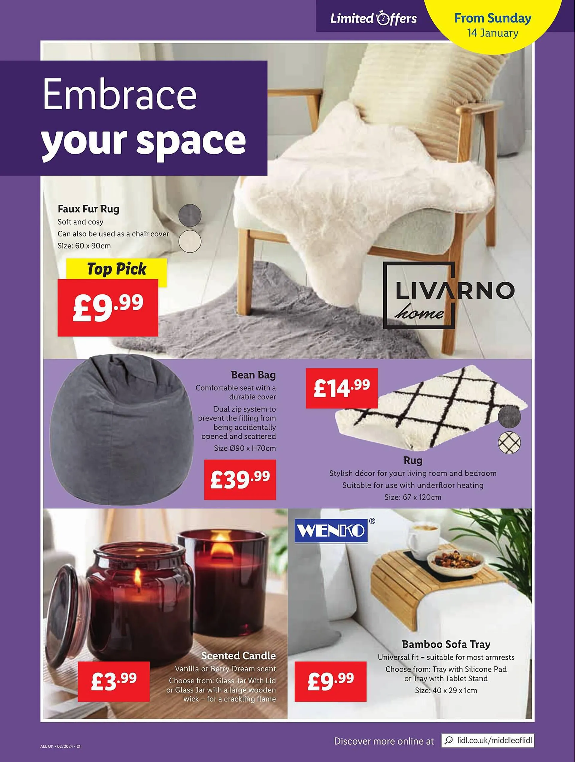 Lidl Weekly Offers from 11 January to 17 January 2024 - Catalogue Page 20