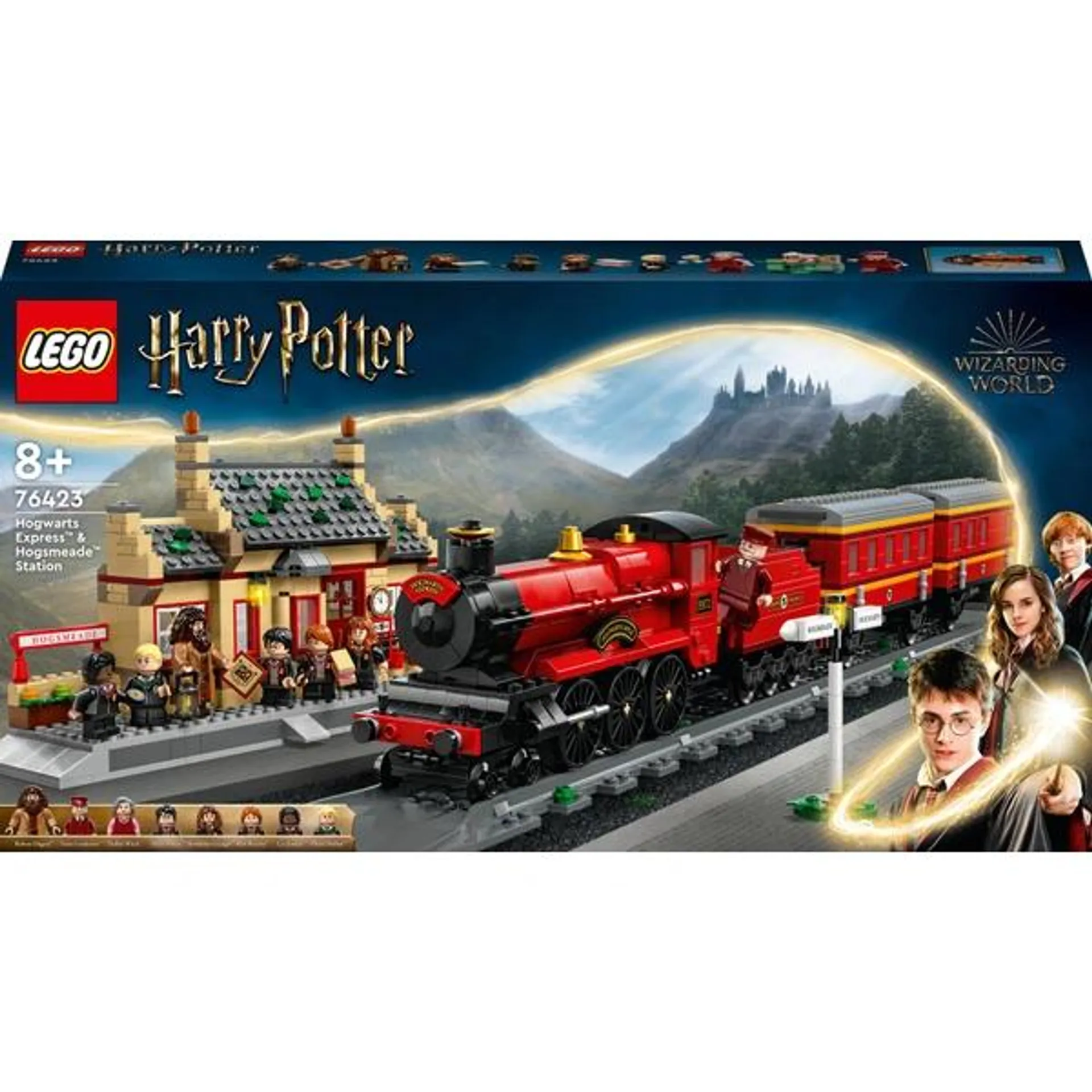 LEGO Harry Potter 76423 Hogwarts Express & Hogsmeade Station Playset