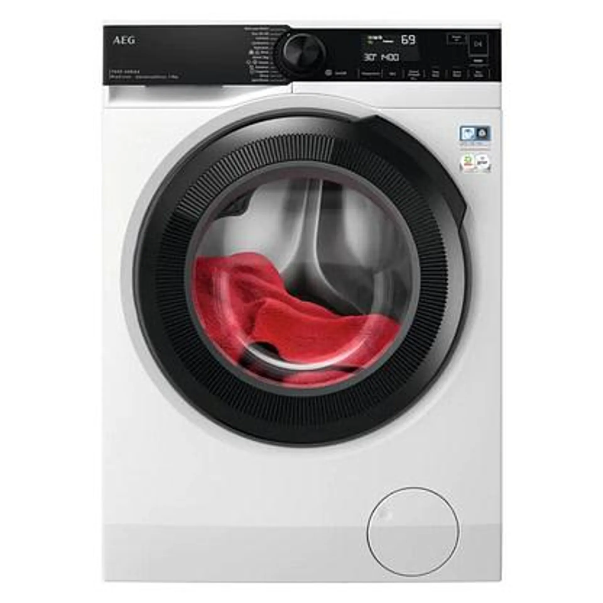 AEG LFR74944UD 9kg ProSteam Washing Machine 1400rpm – WHITE