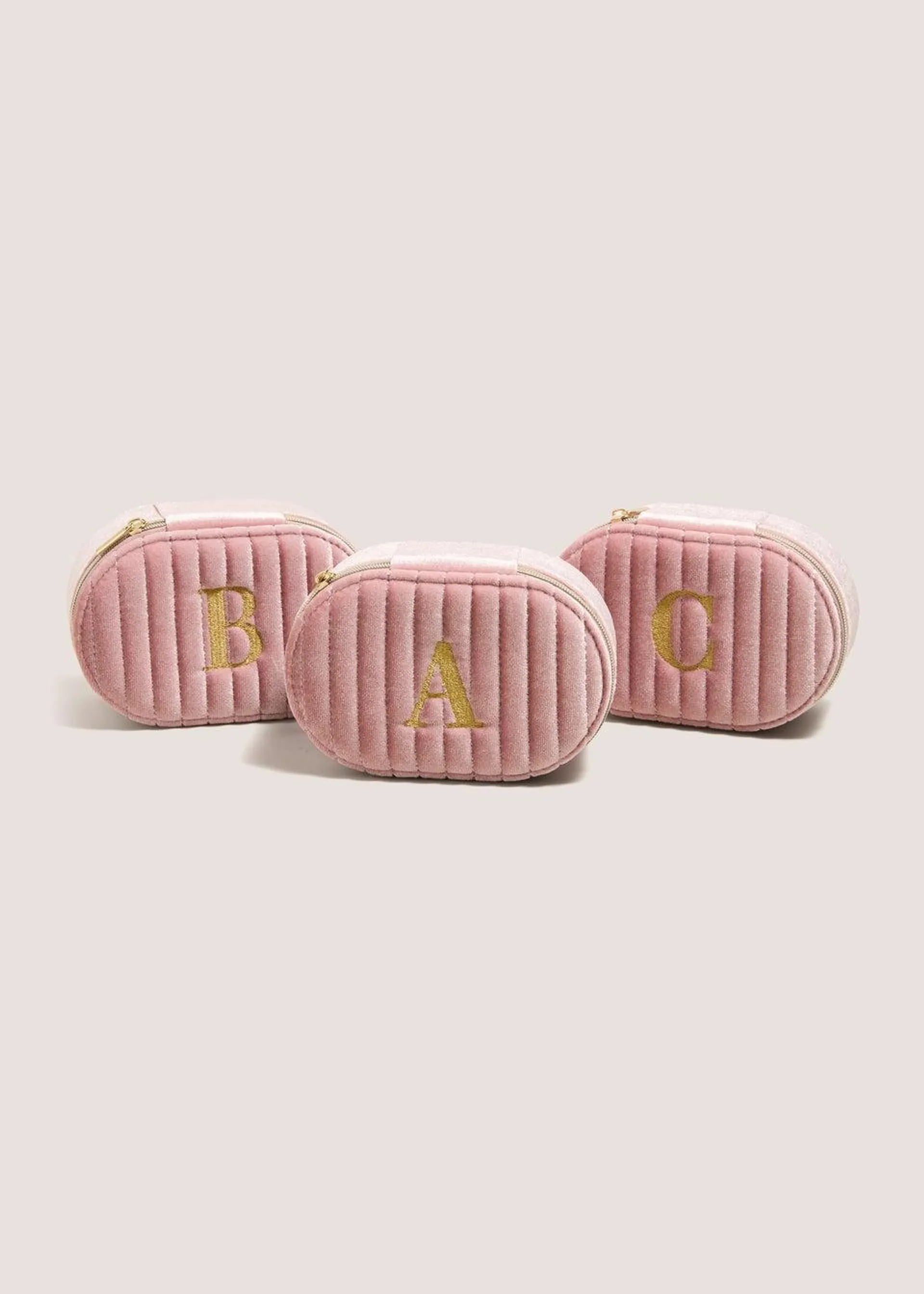 Pink Alphabet Jewellery Box