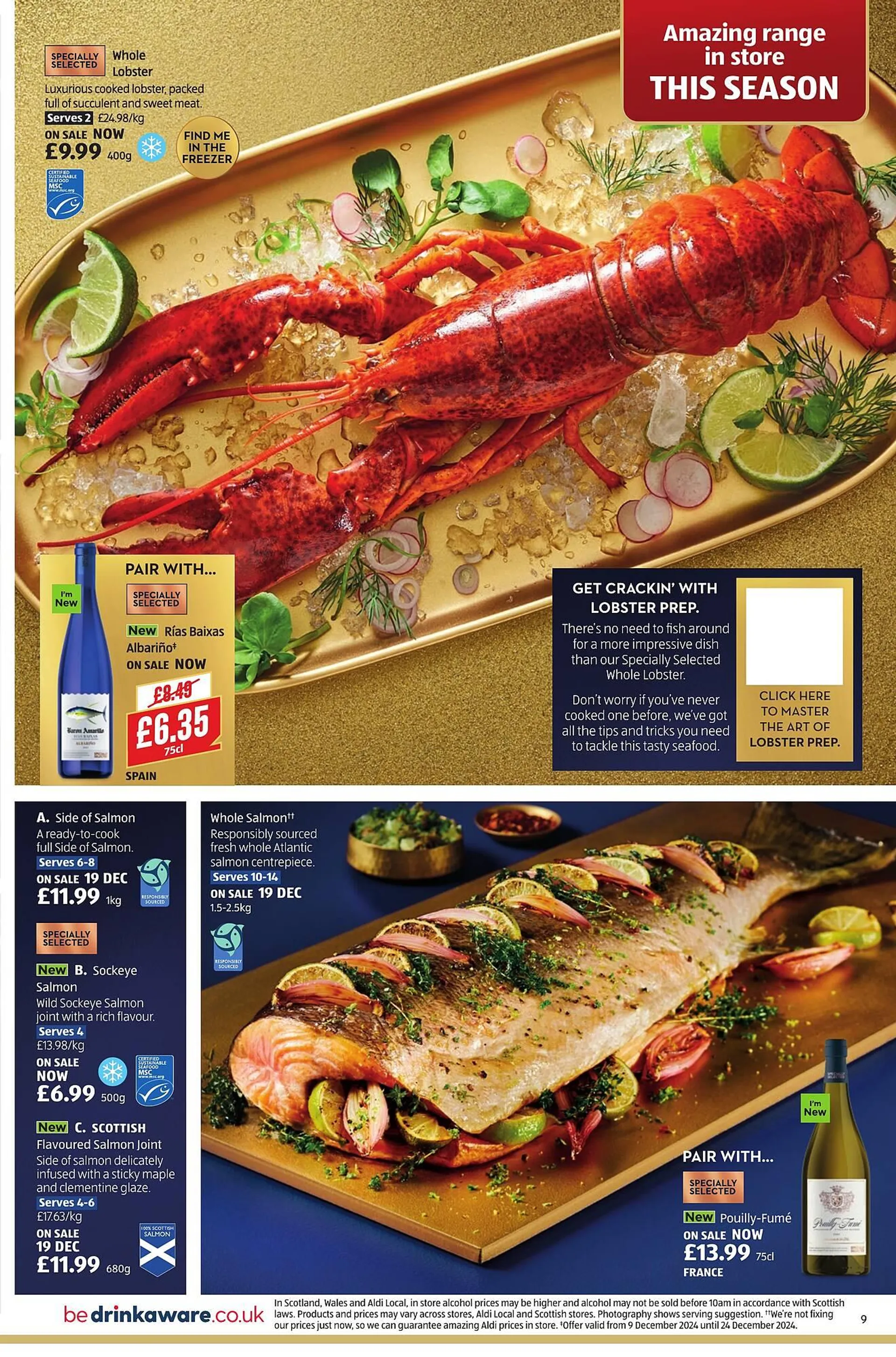 Aldi leaflet from 19 December to 24 December 2024 - Catalogue Page 9