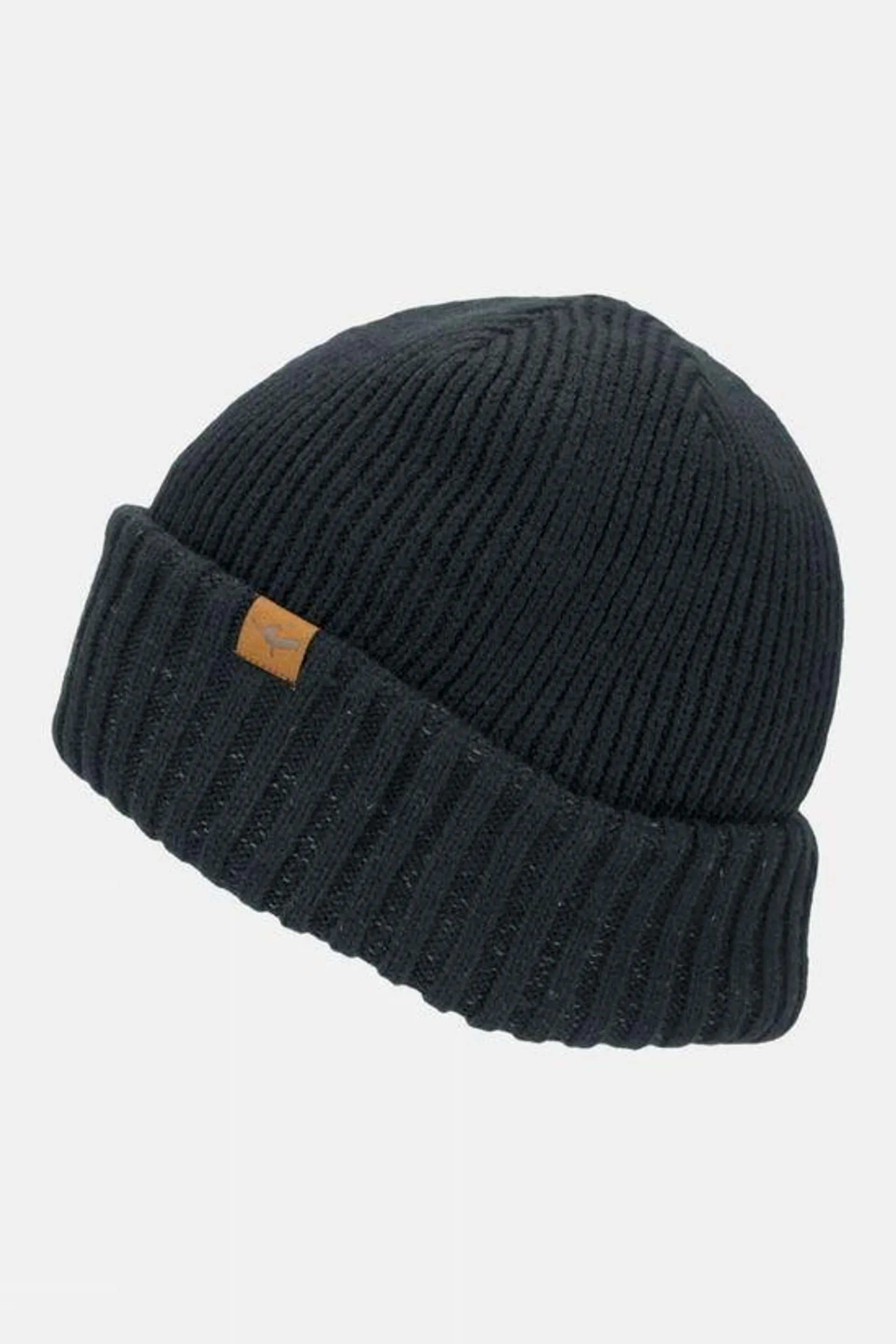 Mens Waterproof Cold Weather Roll Cuff Beanie
