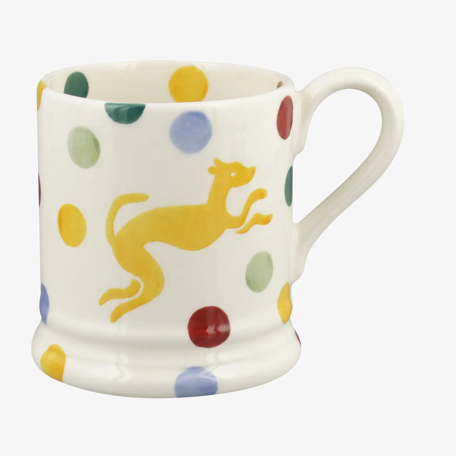 Folk Whippet 1/2 Pint Mug