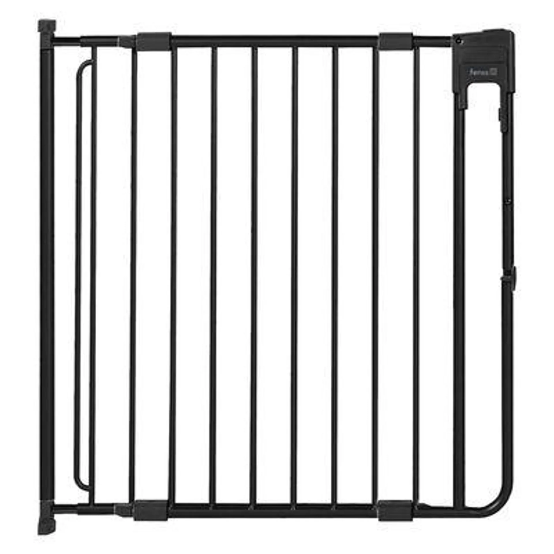 Fenss Safety Gate SafeDoor Black 75.5-116 cm