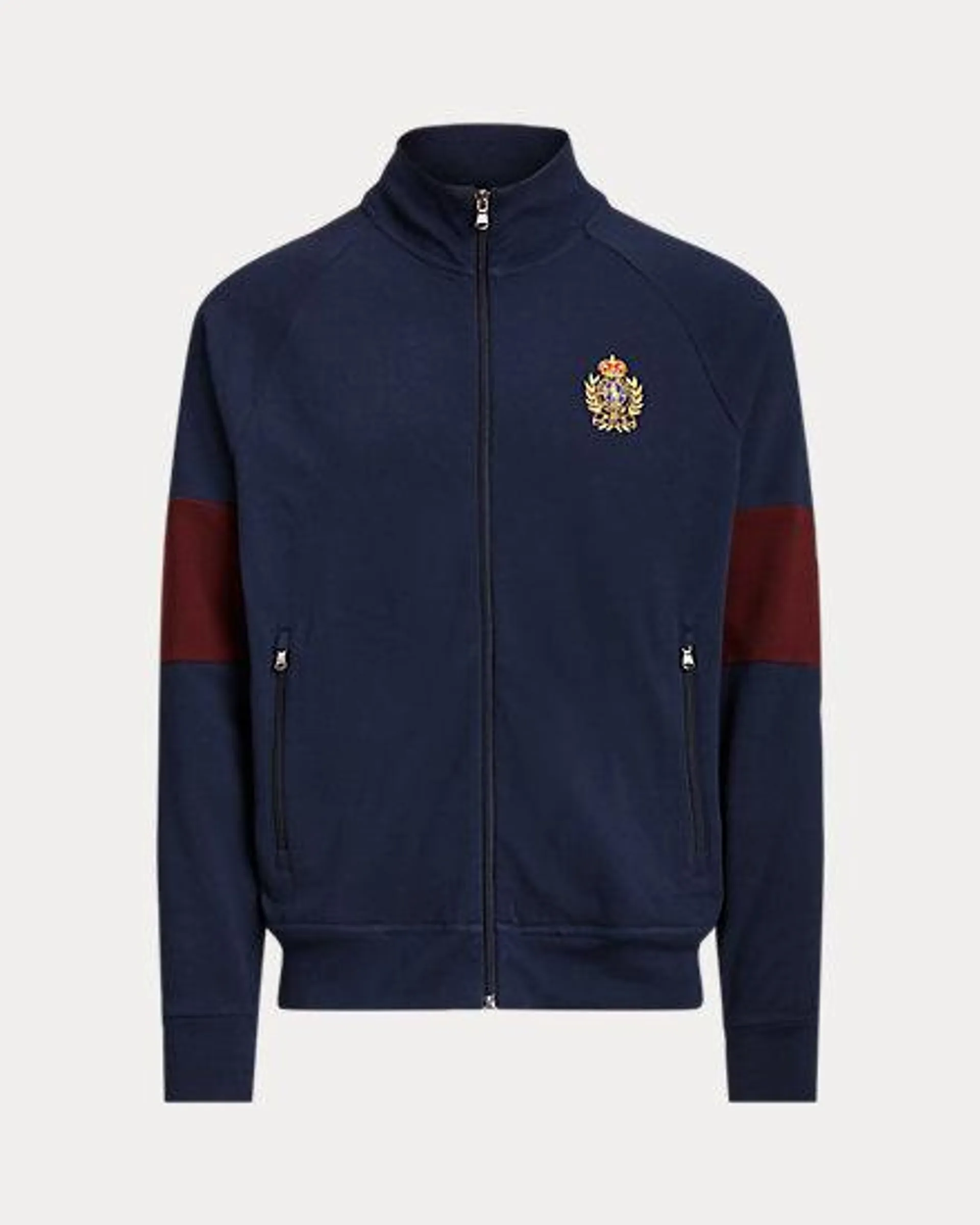 Polo Crest Big Pony Mesh Track Jacket