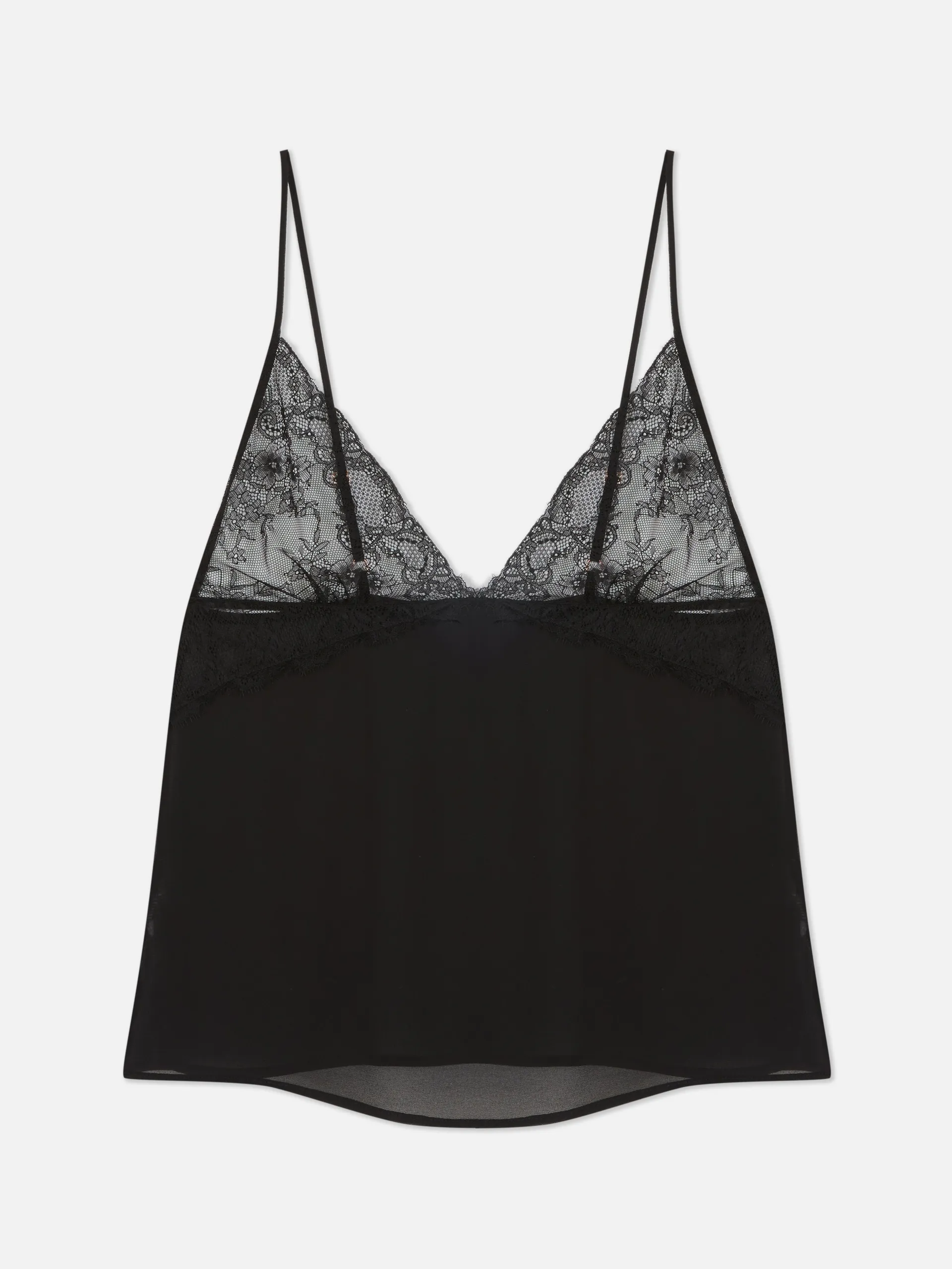 Lace and Mesh Cami Pyjama Top