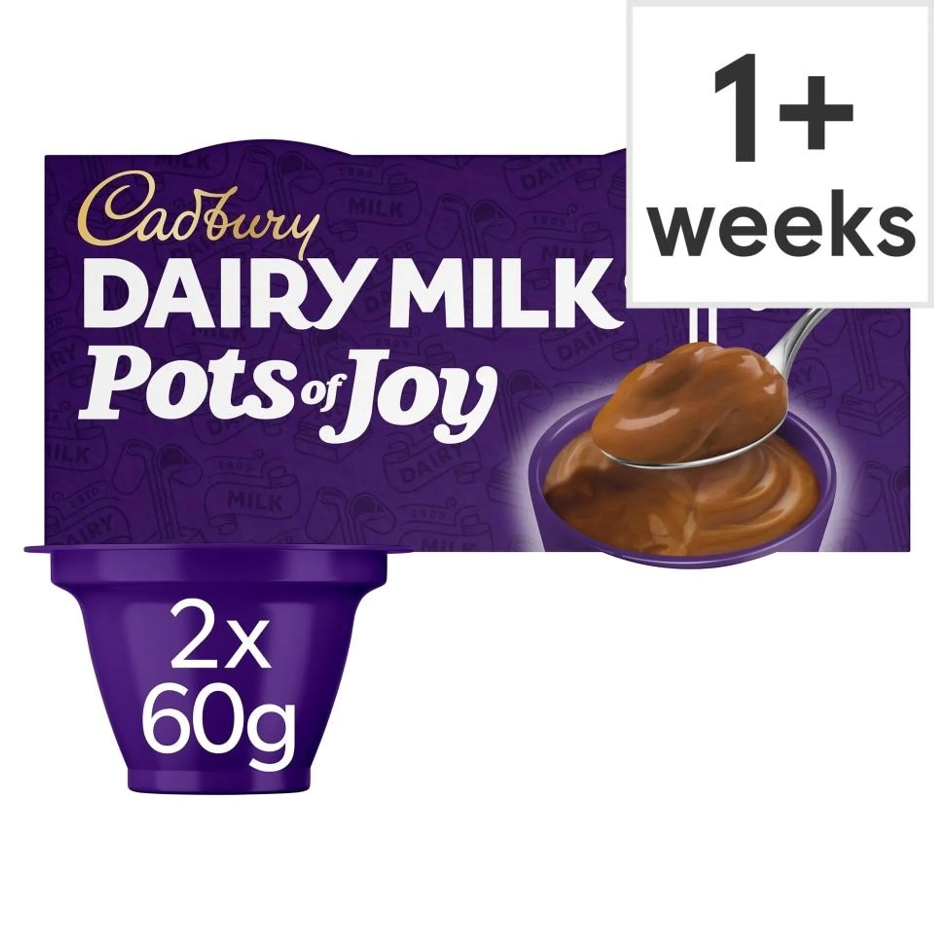 Cadbury Dairy Milk Pots Of Joy Dessert 2x60g