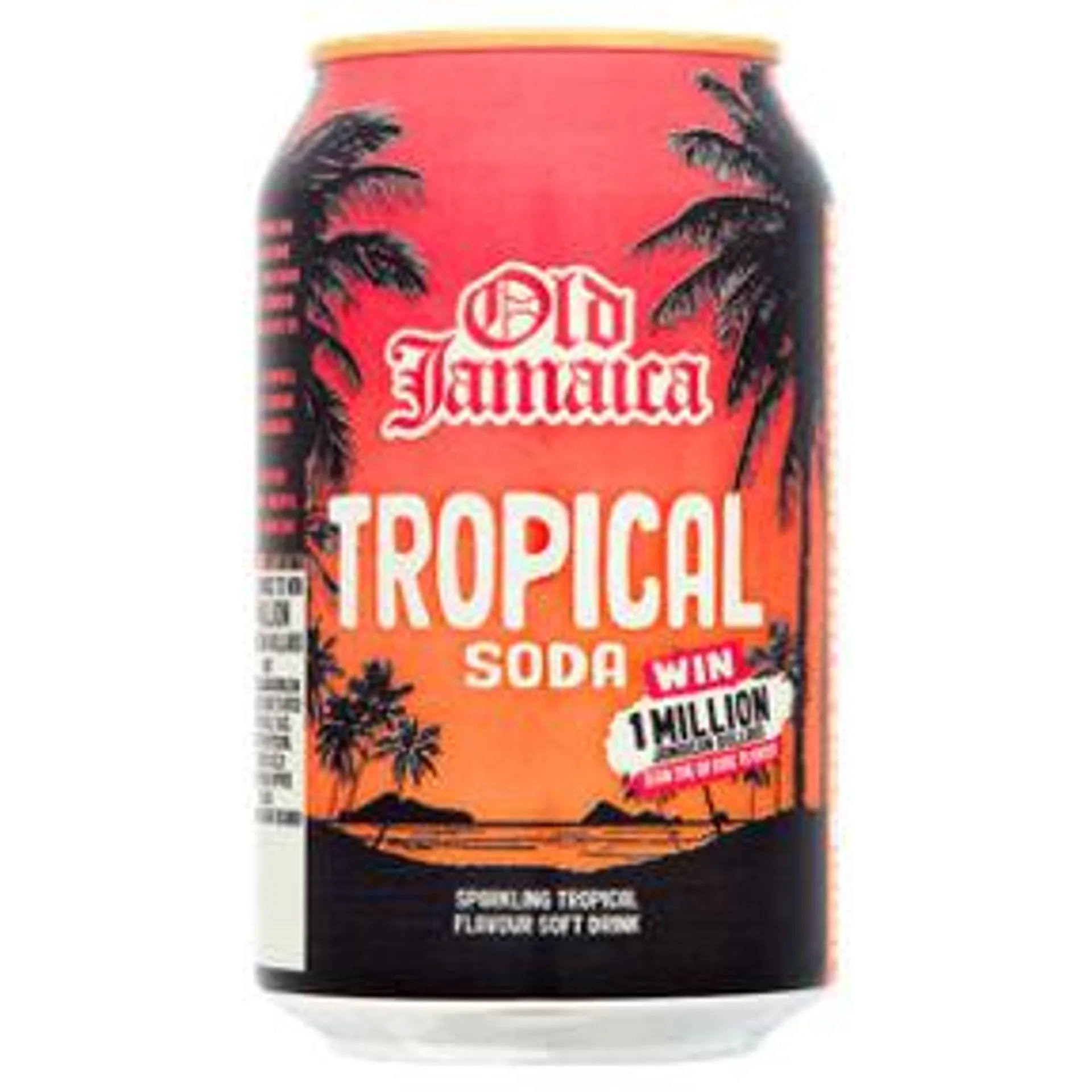 Old Jamaica Tropical Soda Sparkling Tropical Flavour Soft Drink