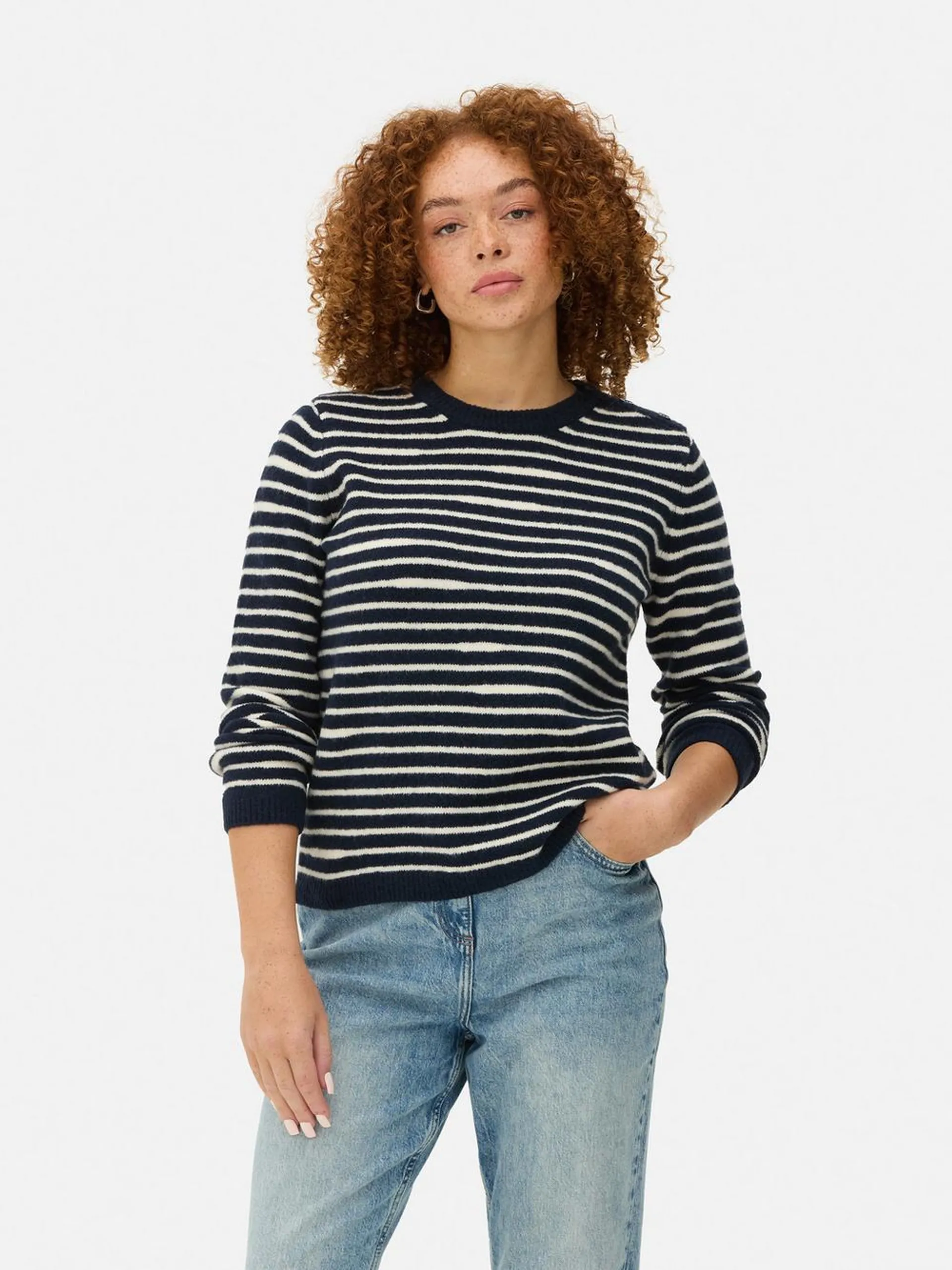 Fine Gauge Knit Jumper