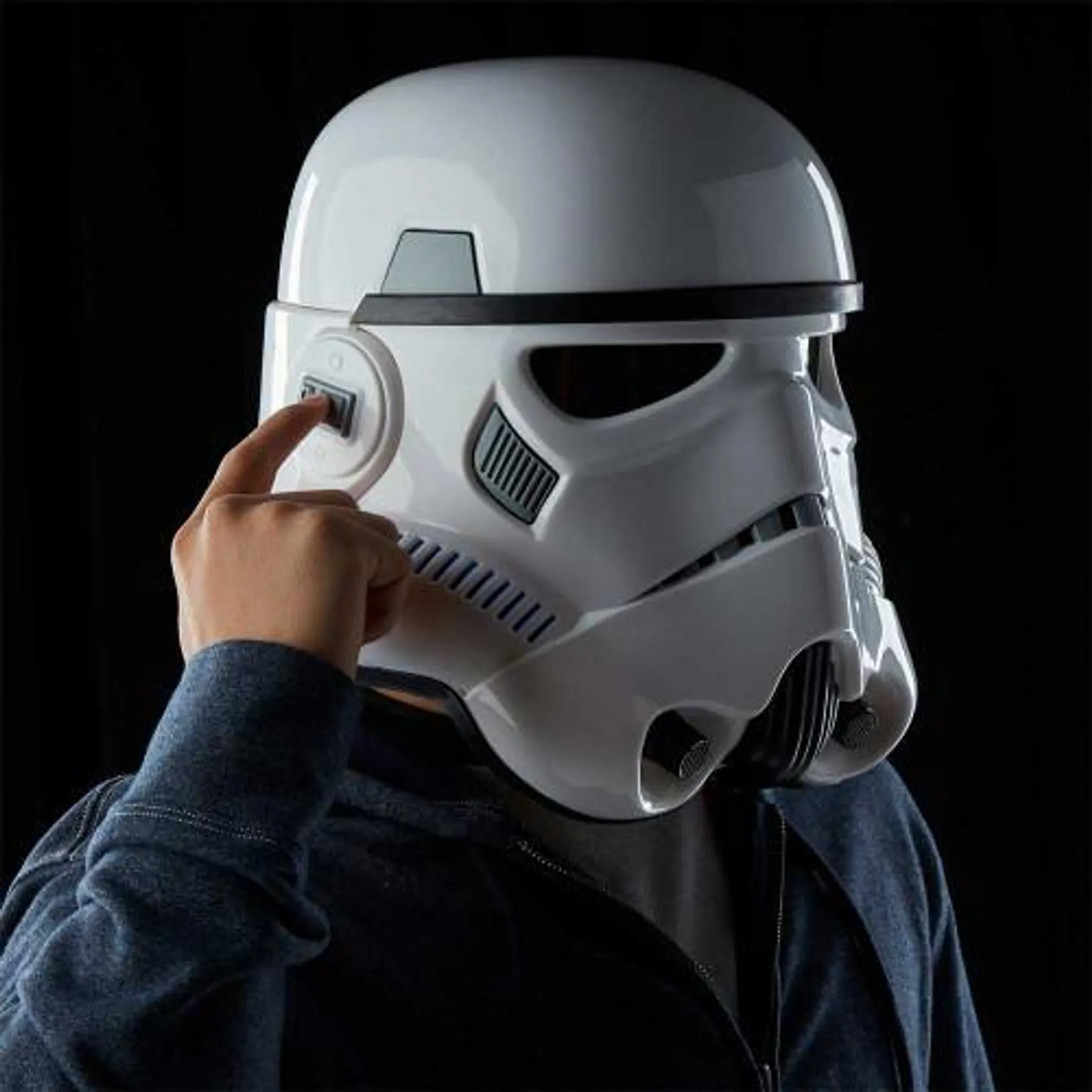 Star Wars Rogue One The Black Series Imperial Voice Changer Helmet