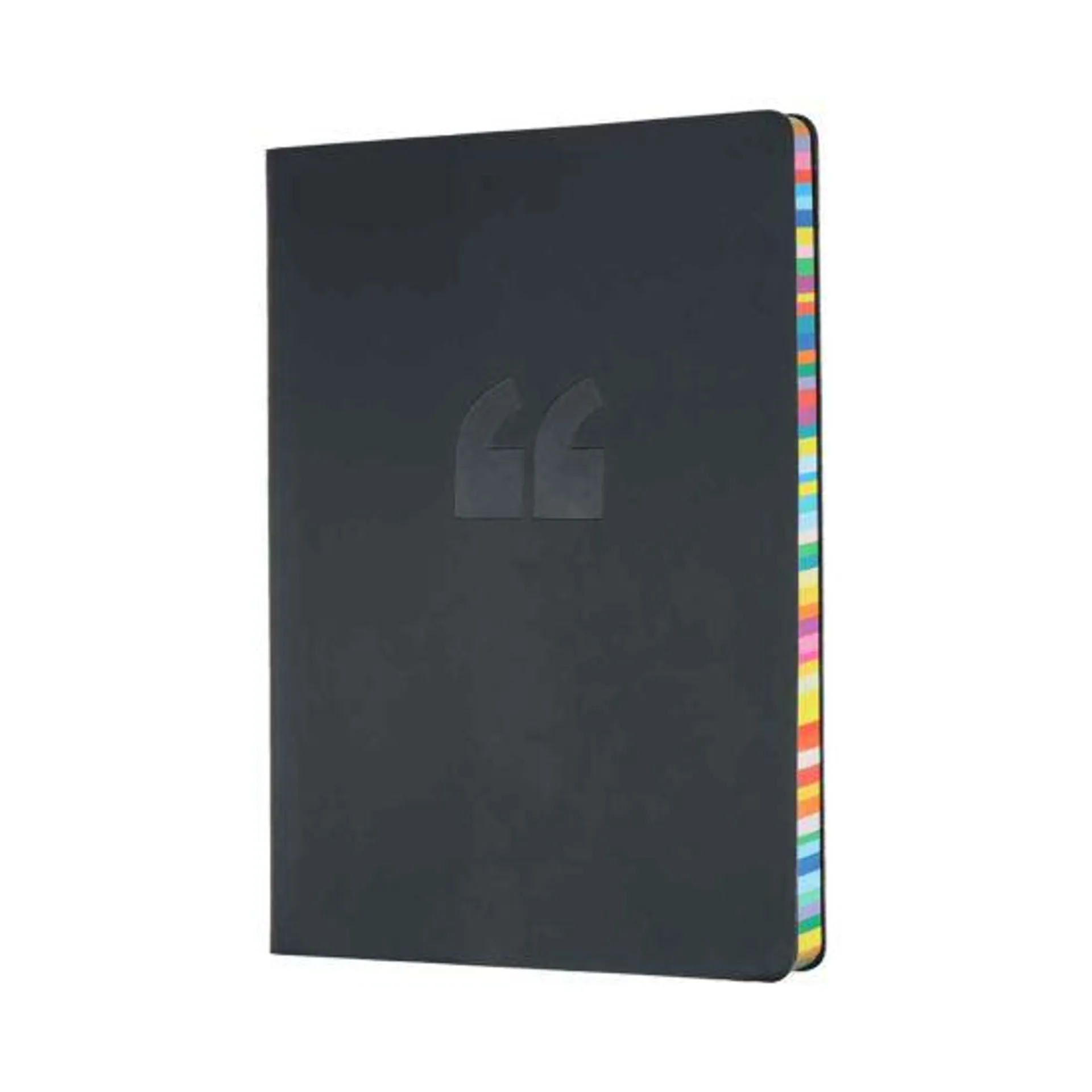 Rainbow edge A5 notebook