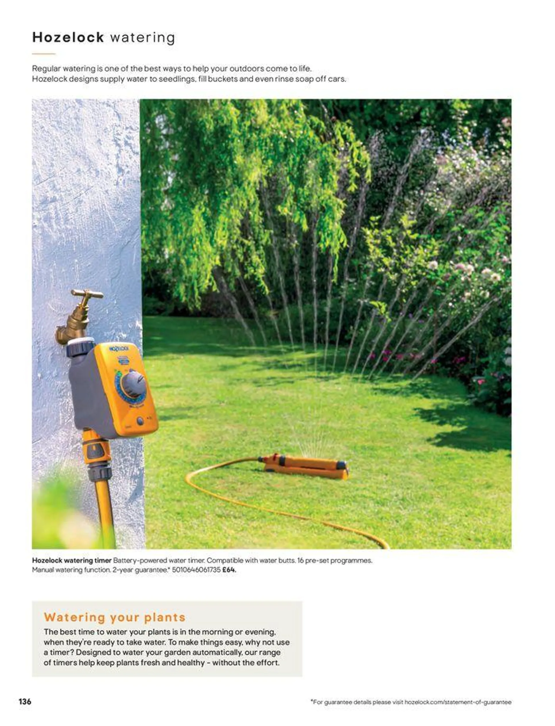 Outdoors from 20 September to 31 December 2024 - Catalogue Page 136