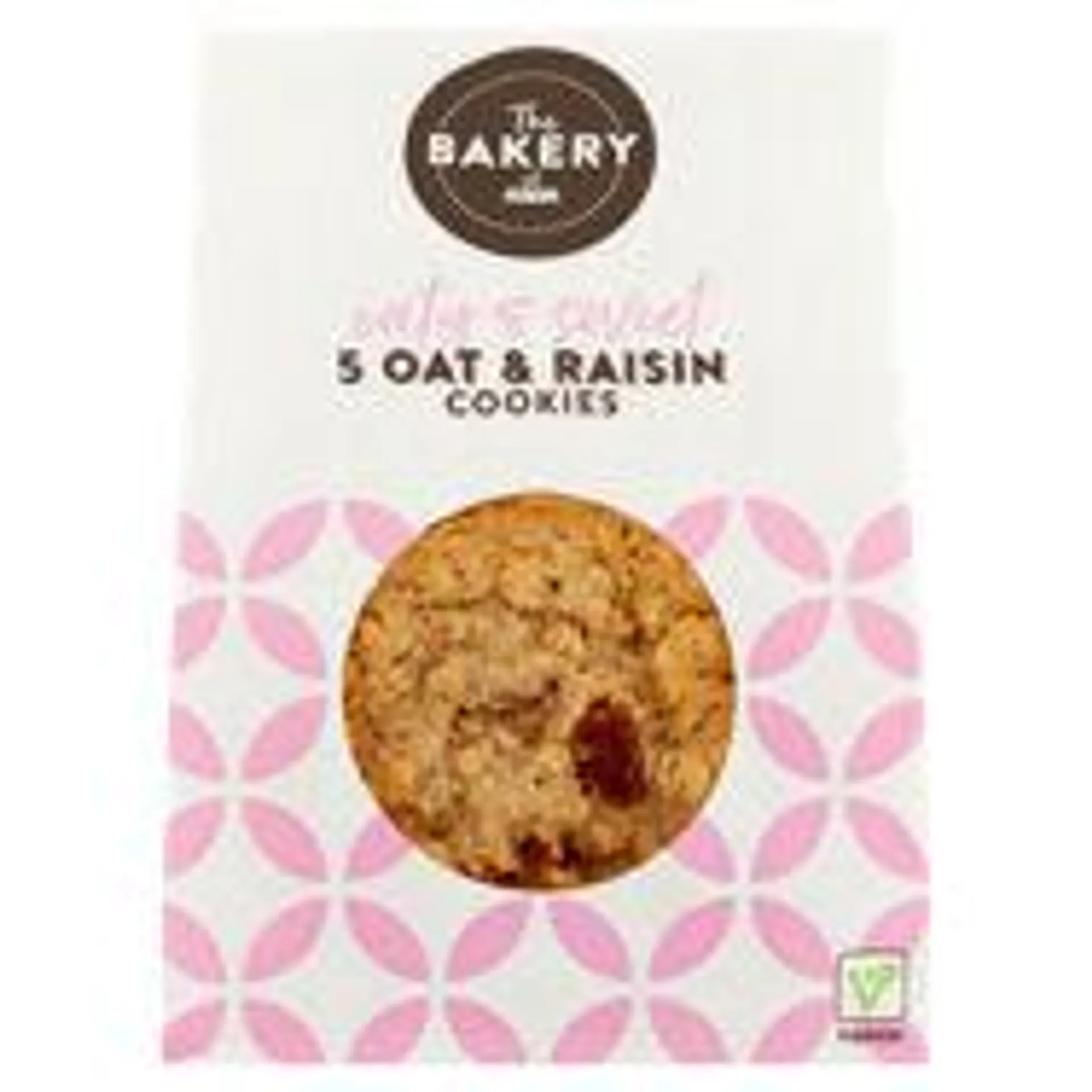 The BAKERY at ASDA 5 Oat and Raisin Cookies