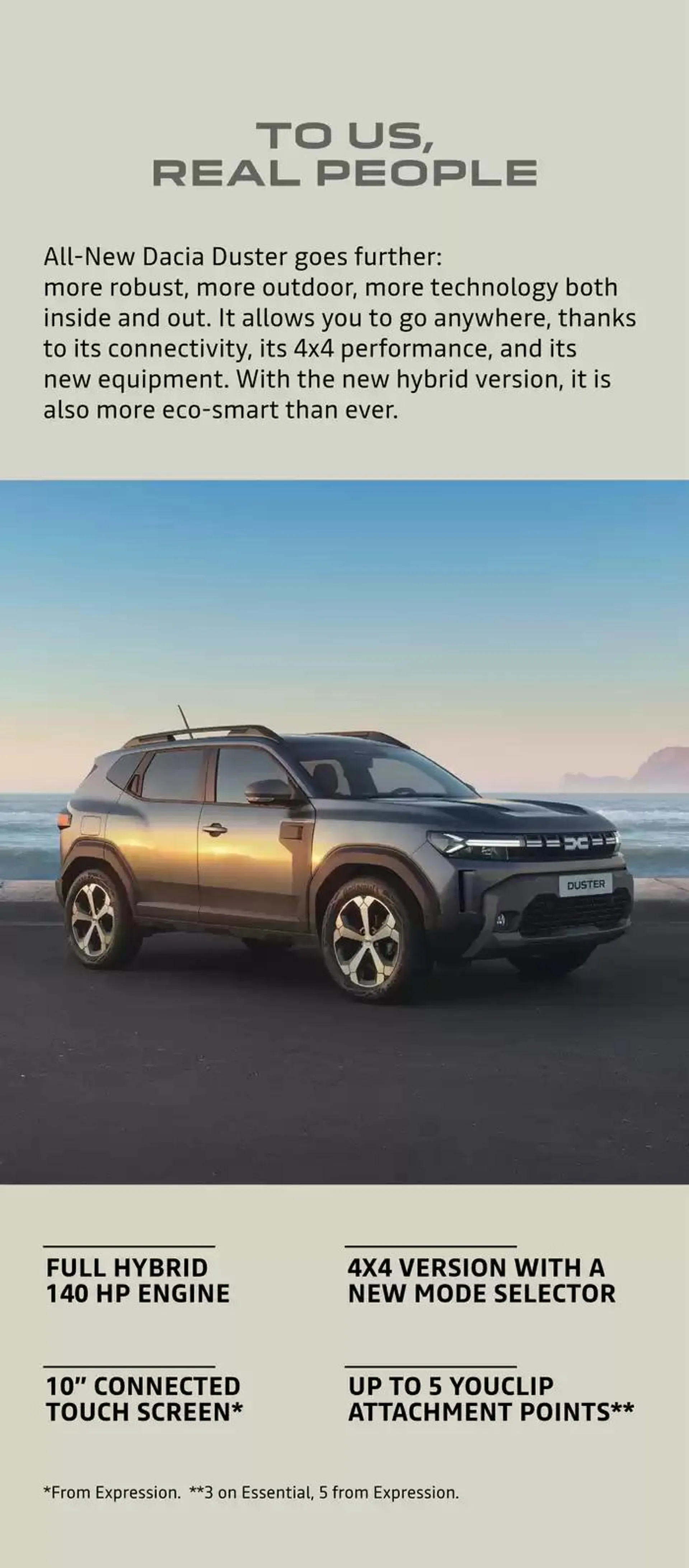 Dacia Duster from 8 October to 31 May 2025 - Catalogue Page 2