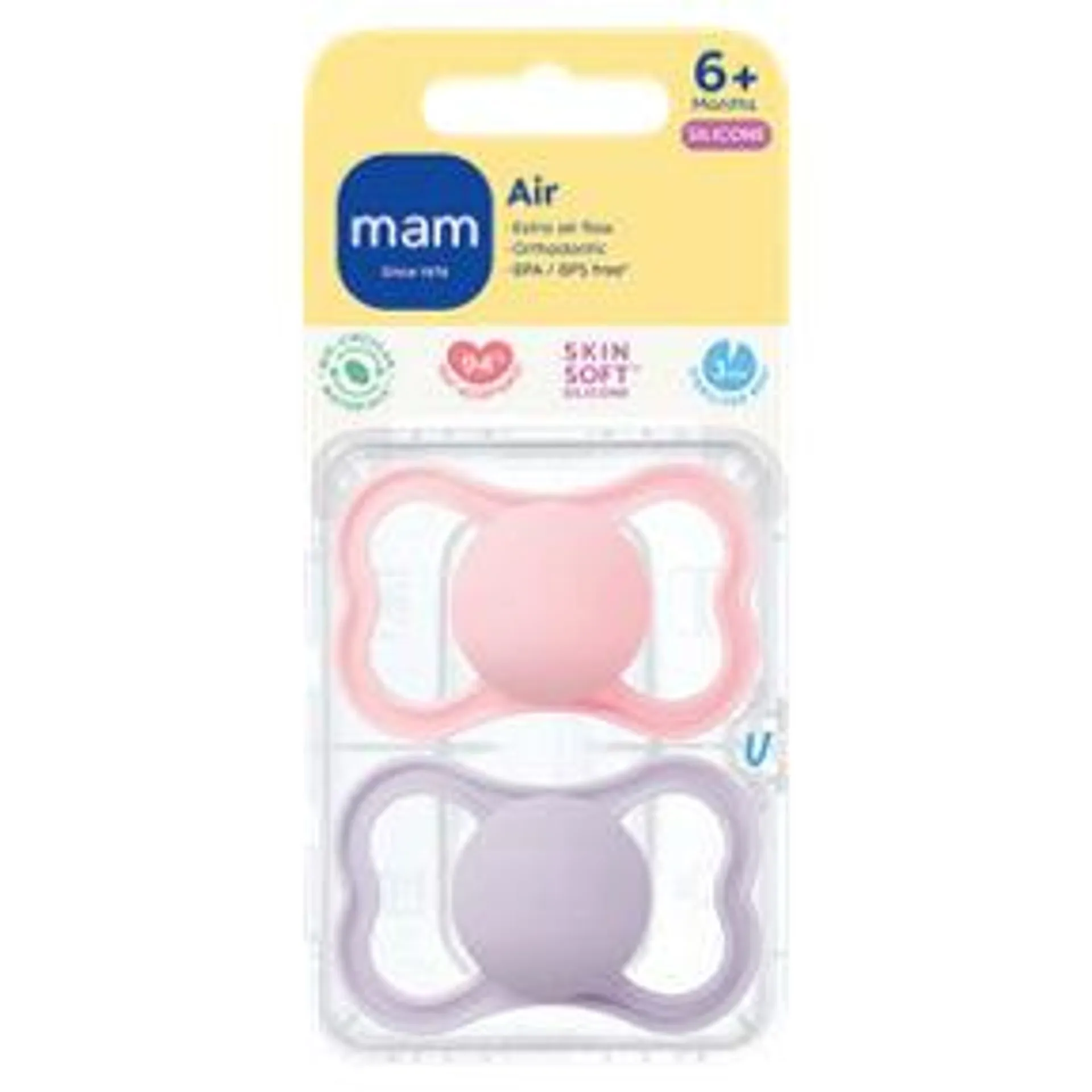 MAM Air Silicone Soother 6+ Months