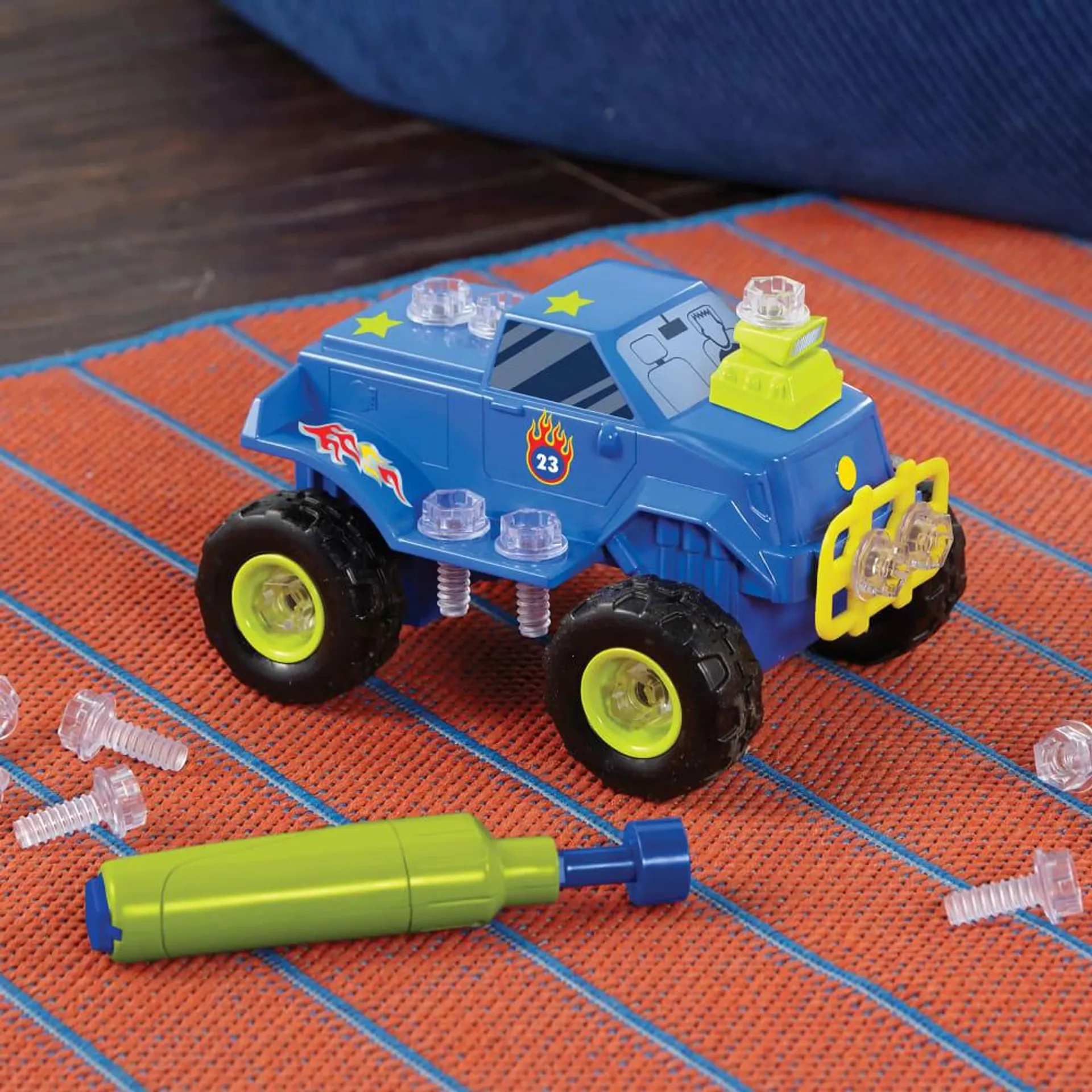 Design and Drill Monster Truck Power Play