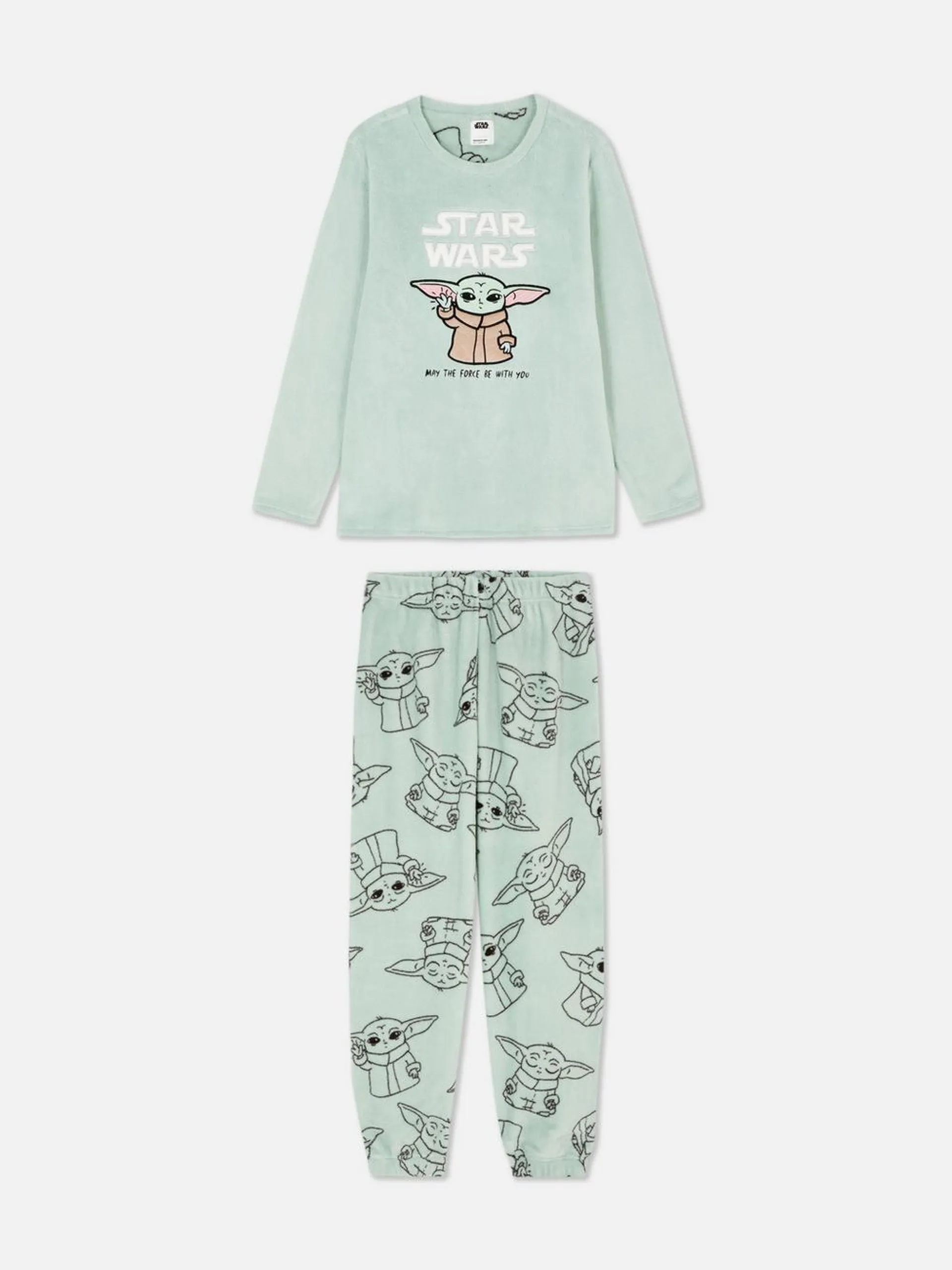 Star Wars Baby Yoda Fleece Pyjama Set