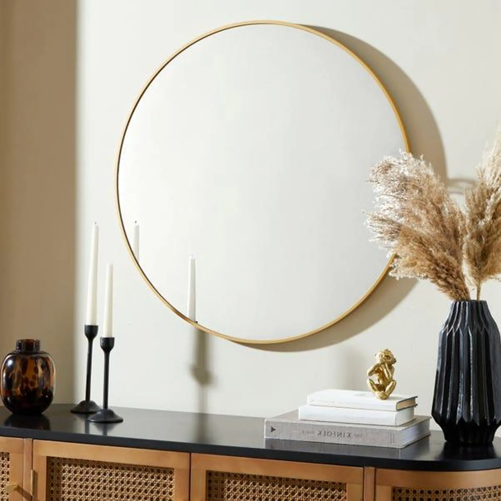 Essentials Round Wall Mirror