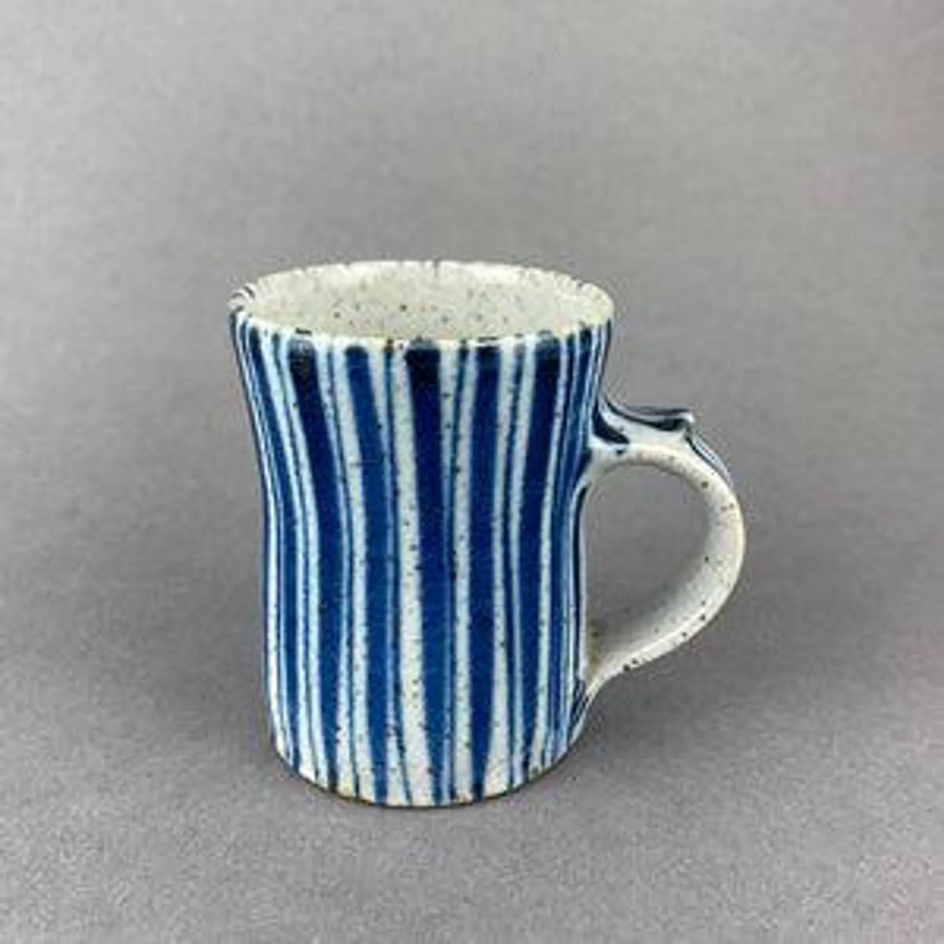 Small Mug - Blue Pinstripe