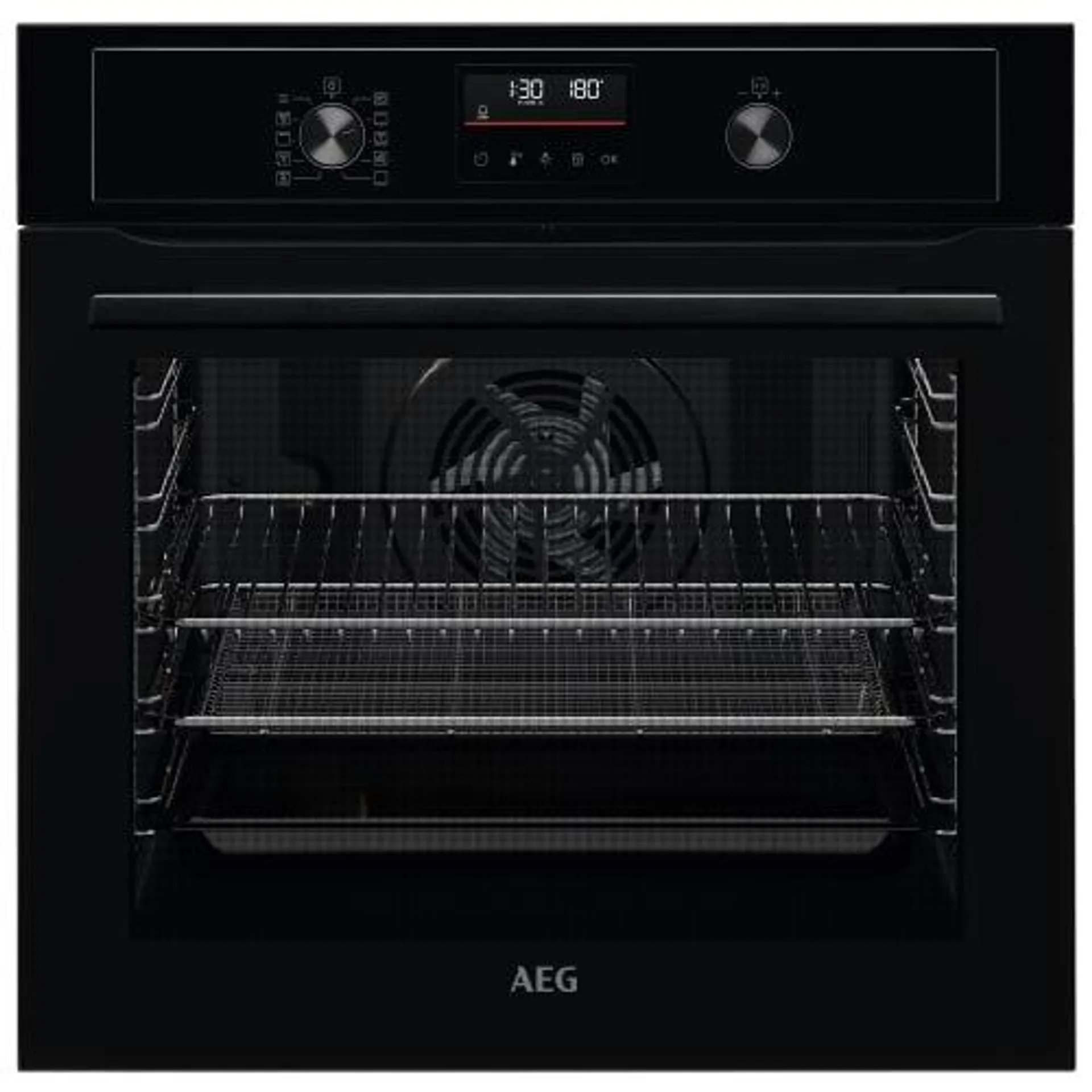 AEG BPX535A61B Built-In Single Oven with Air Fry - Black