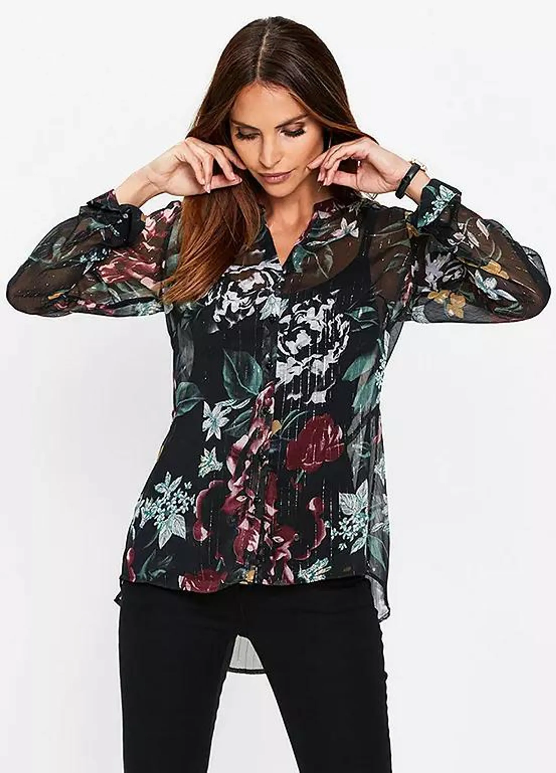 Floral Pattern Blouse