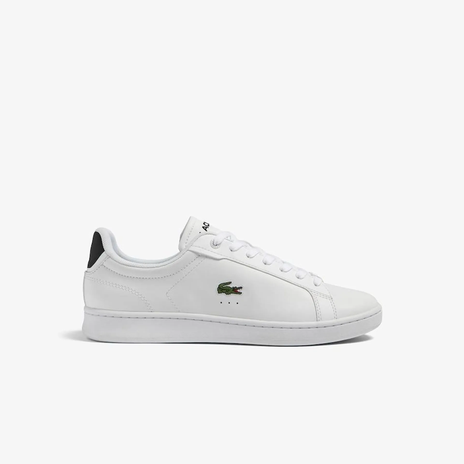 Sneakers Carnaby Pro homme Lacoste en cuir avec détail au talon