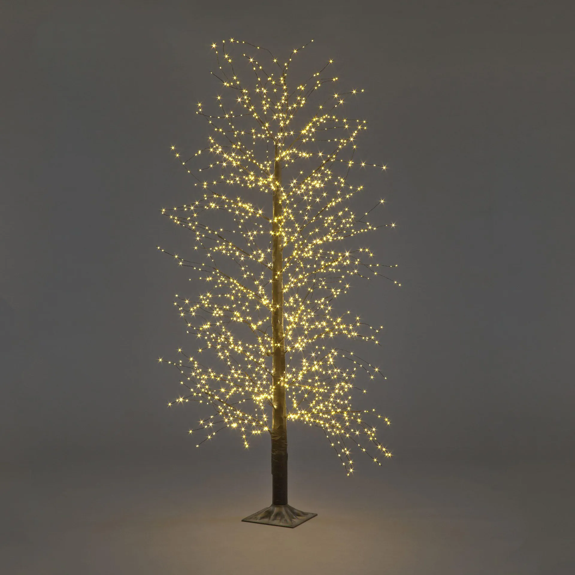 Snow Time 5ft LED Micro Dot Tree Black