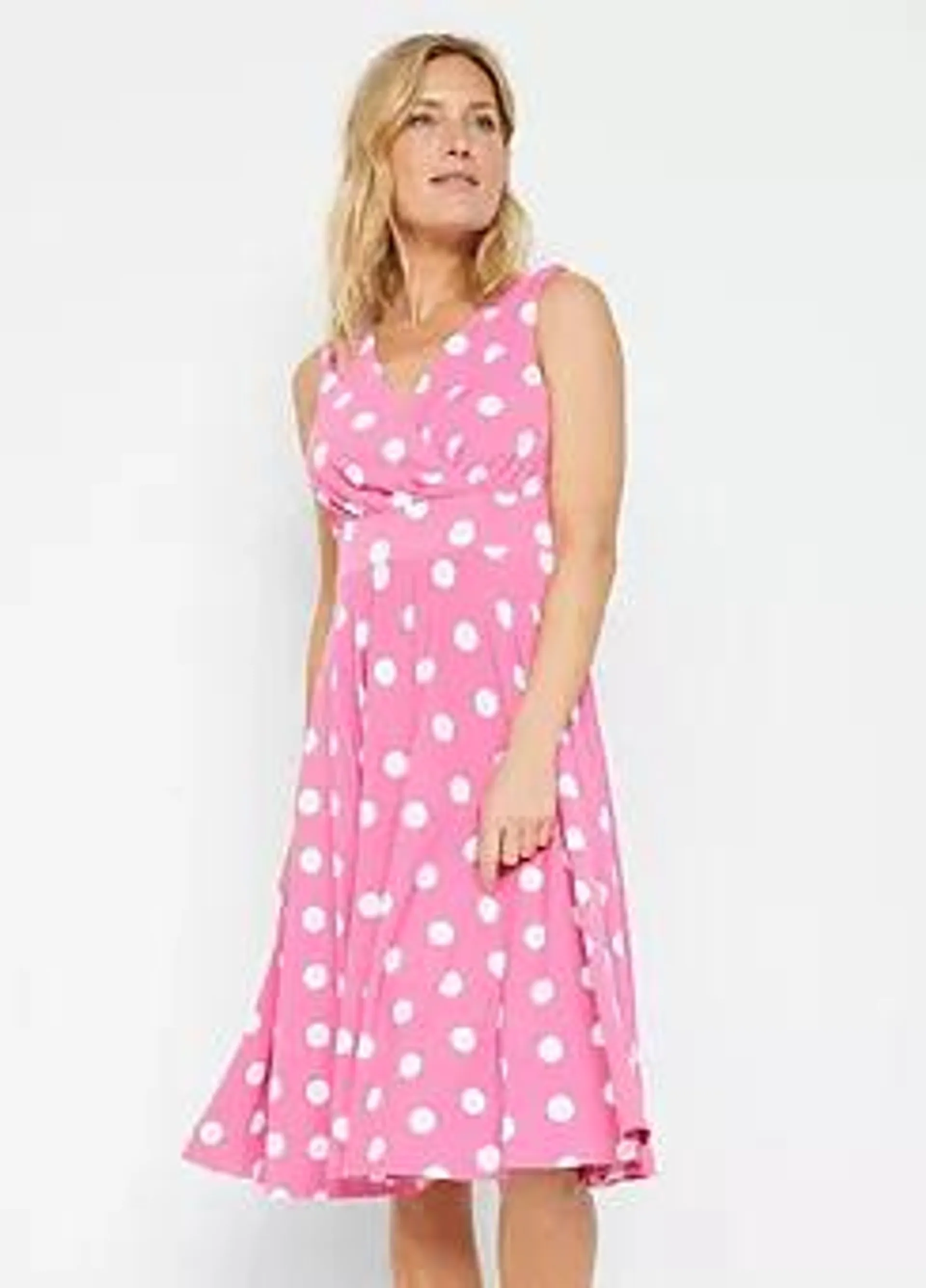 Dotty Jersey Dress