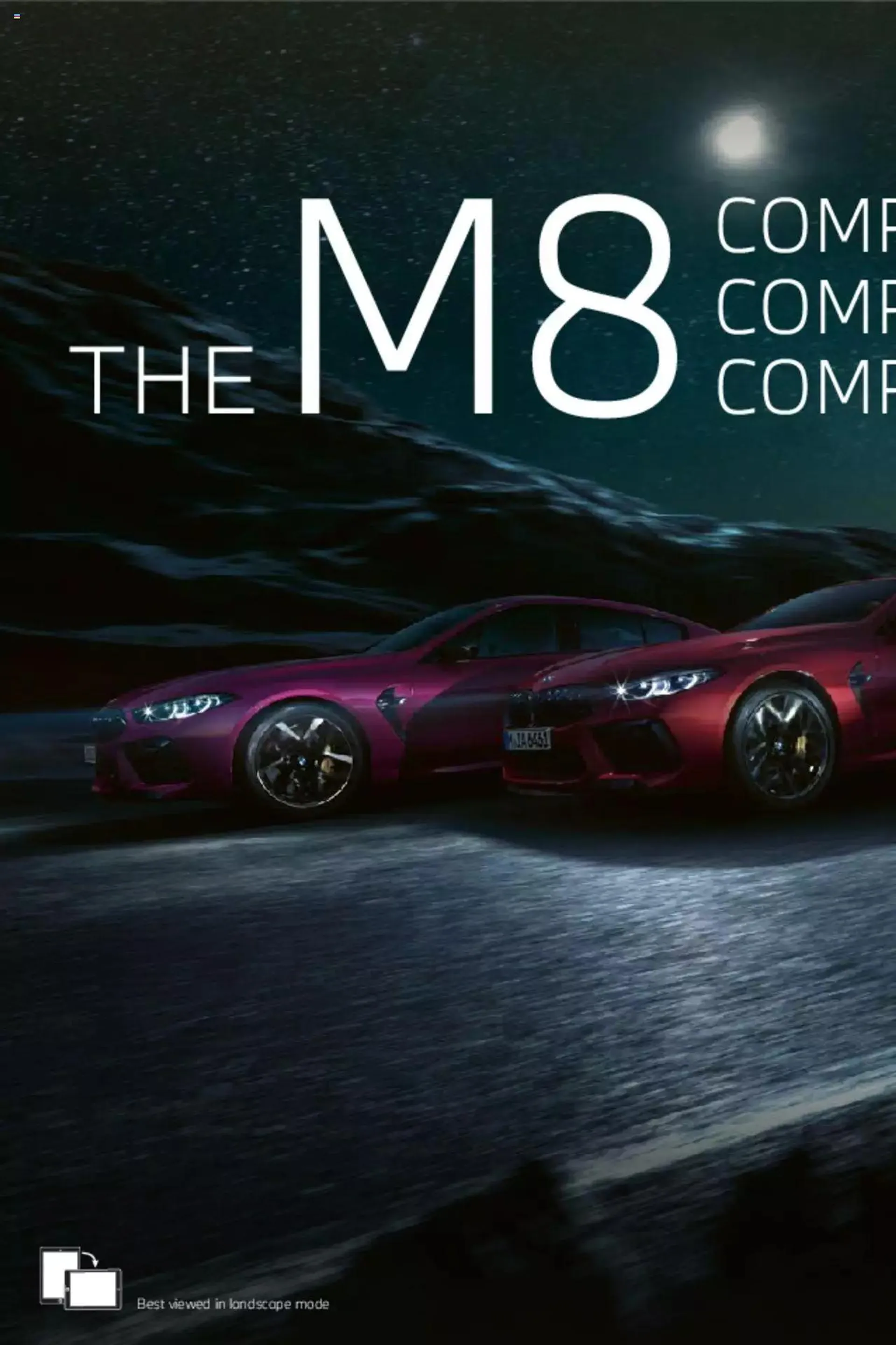 BMW - M8 Coupe, Convertible and Gran Coupe Brochure - 0