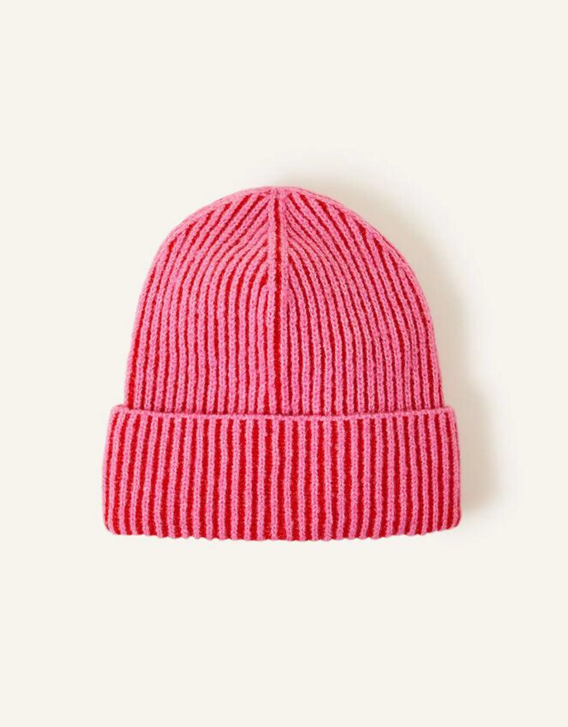 Paris Knit Beanie Pink