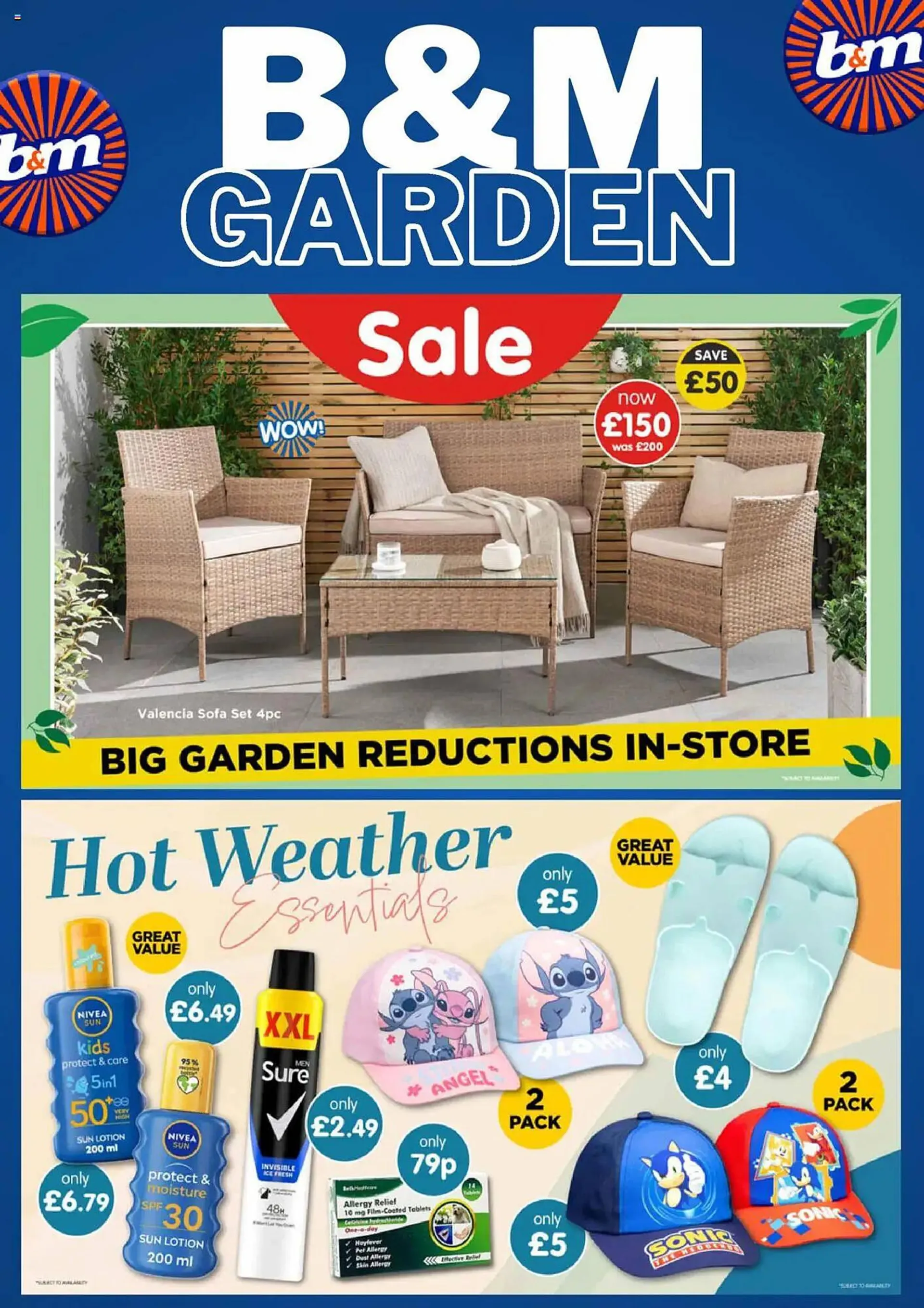 B&M Stores leaflet from 25 June to 25 July 2025 - Catalogue Page 1