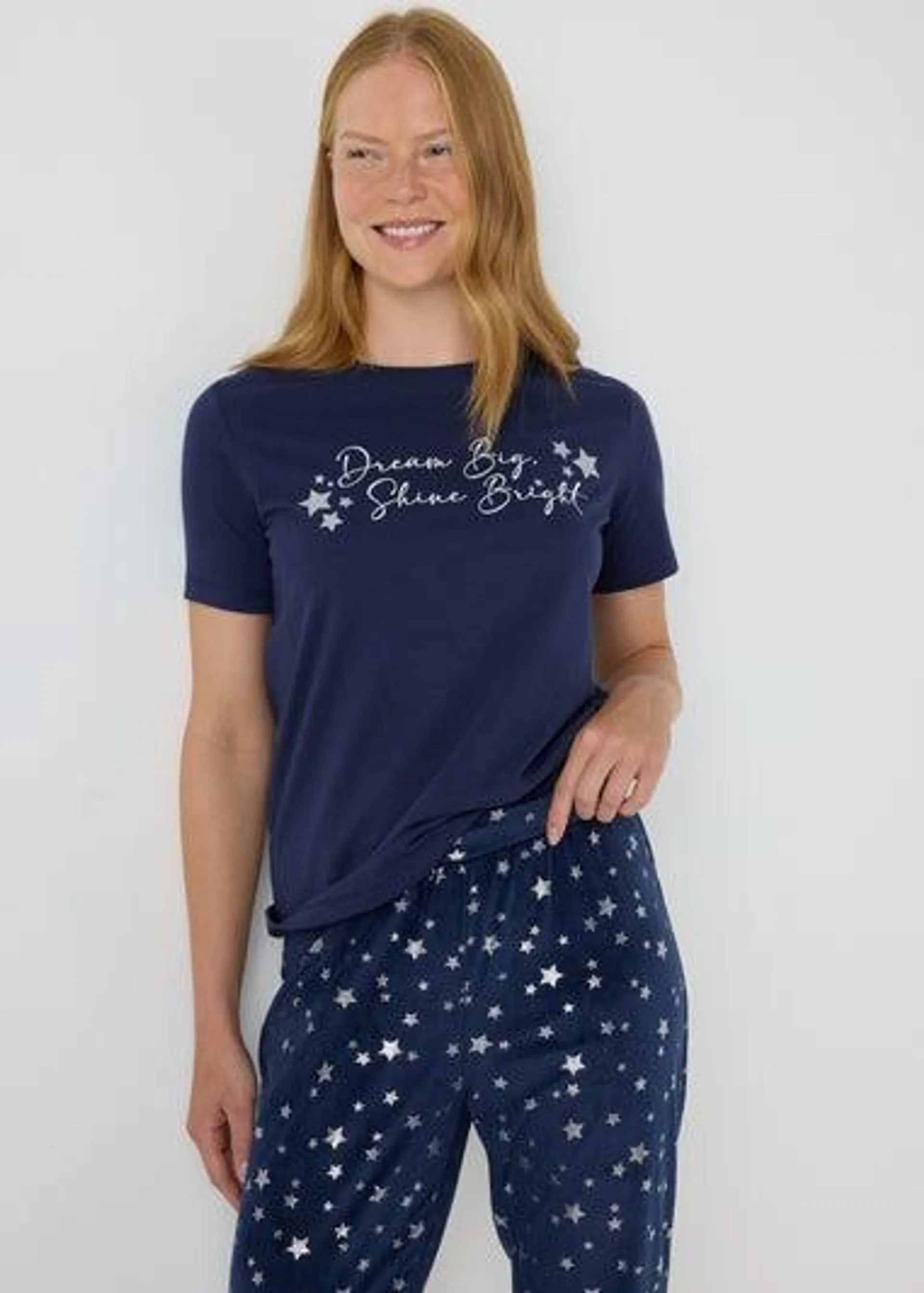 Navy Dream Big Pyjama Set