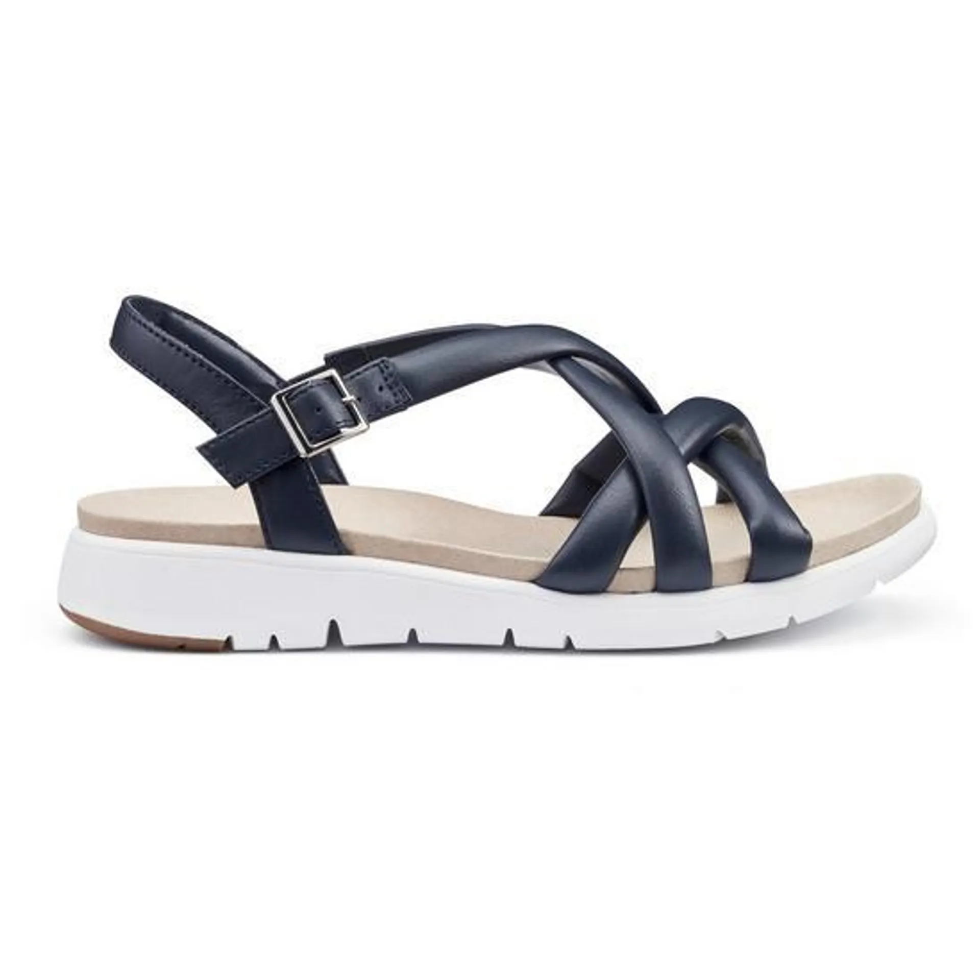 Wide Fit 'Seek' Padded Sandals