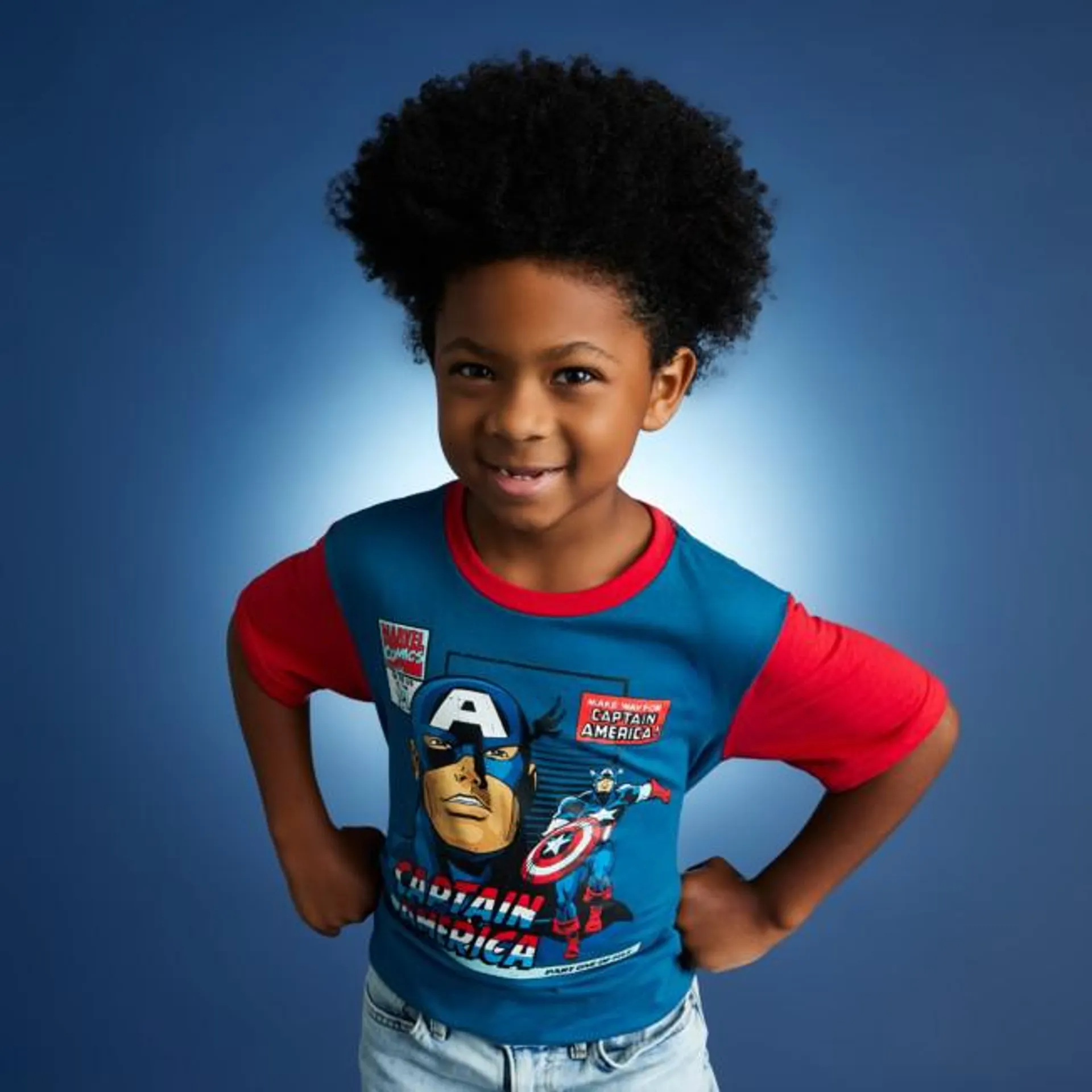 Disney Store Captain America T-Shirt For Kids