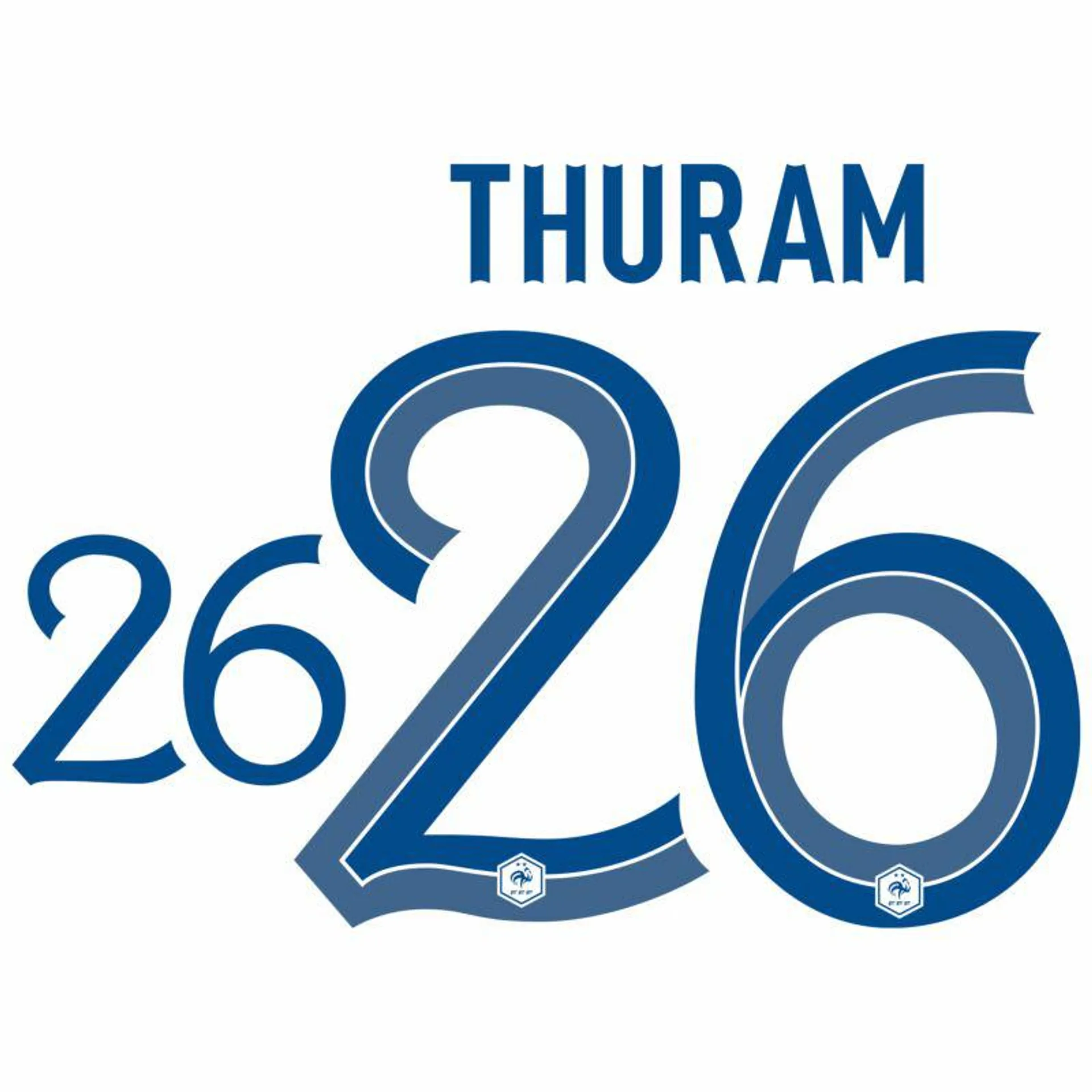 Thuram 26 (Official Printing) - 22-23 France Away