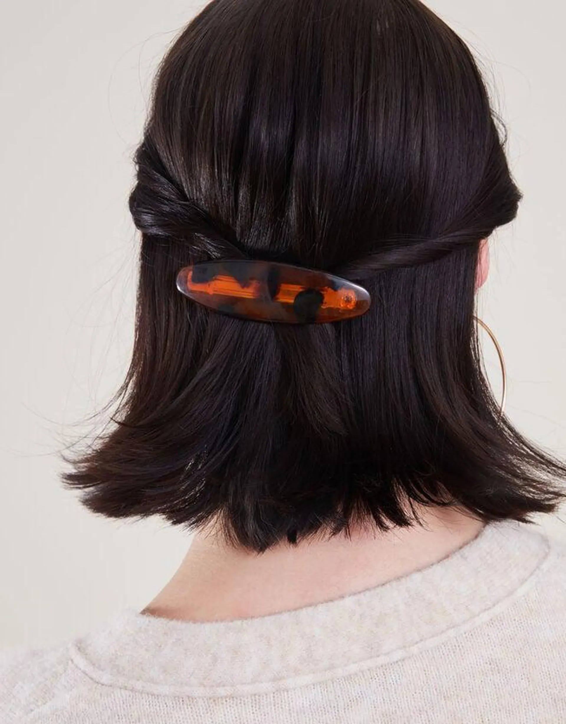 Tortoiseshell Barrette Clip