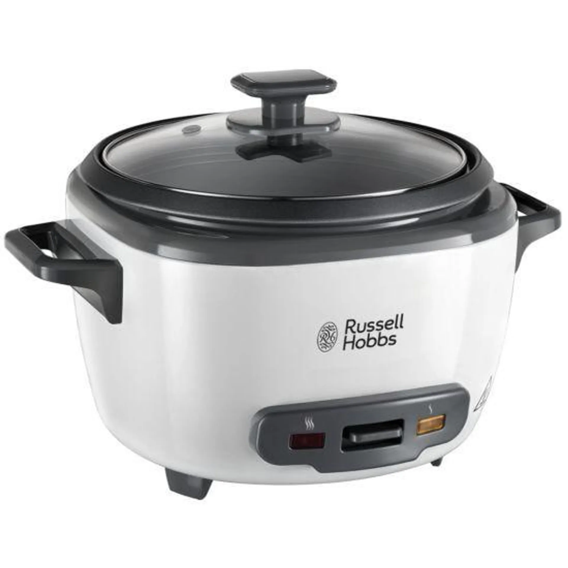 Russell Hobbs 27040 2.8L Large Rice Cooker - Black & White