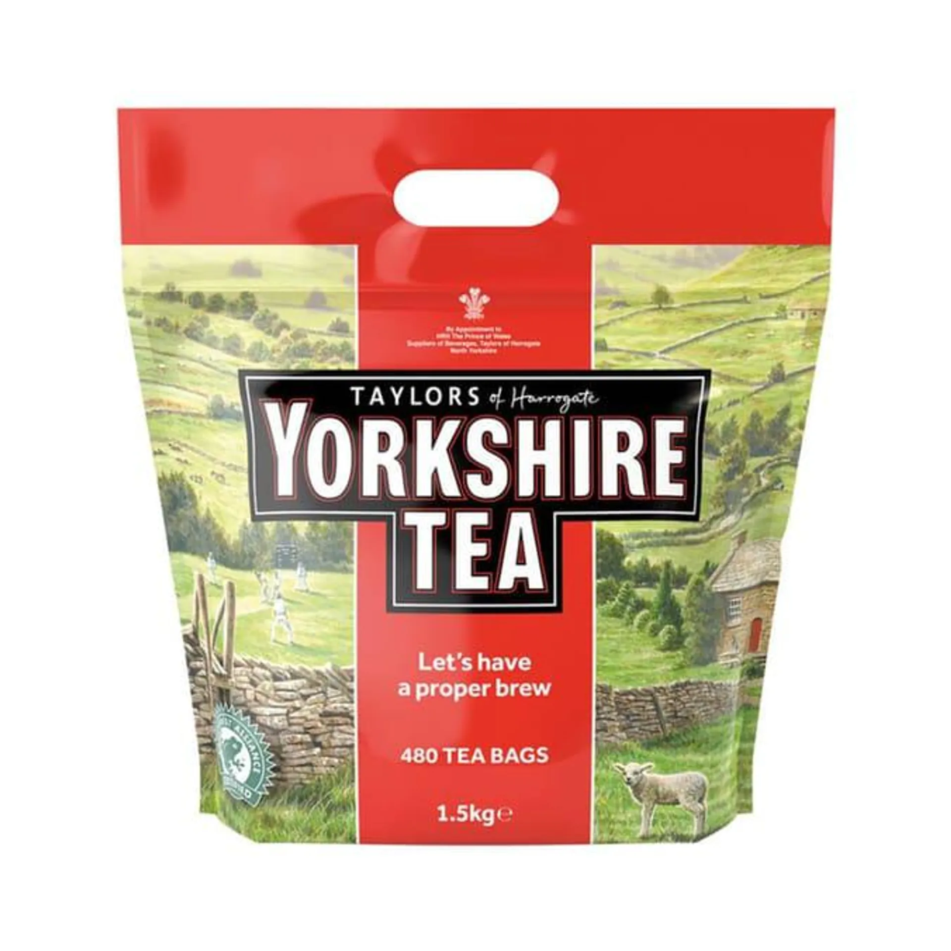 Yorkshire Tea 480 Teabags 1.5kg